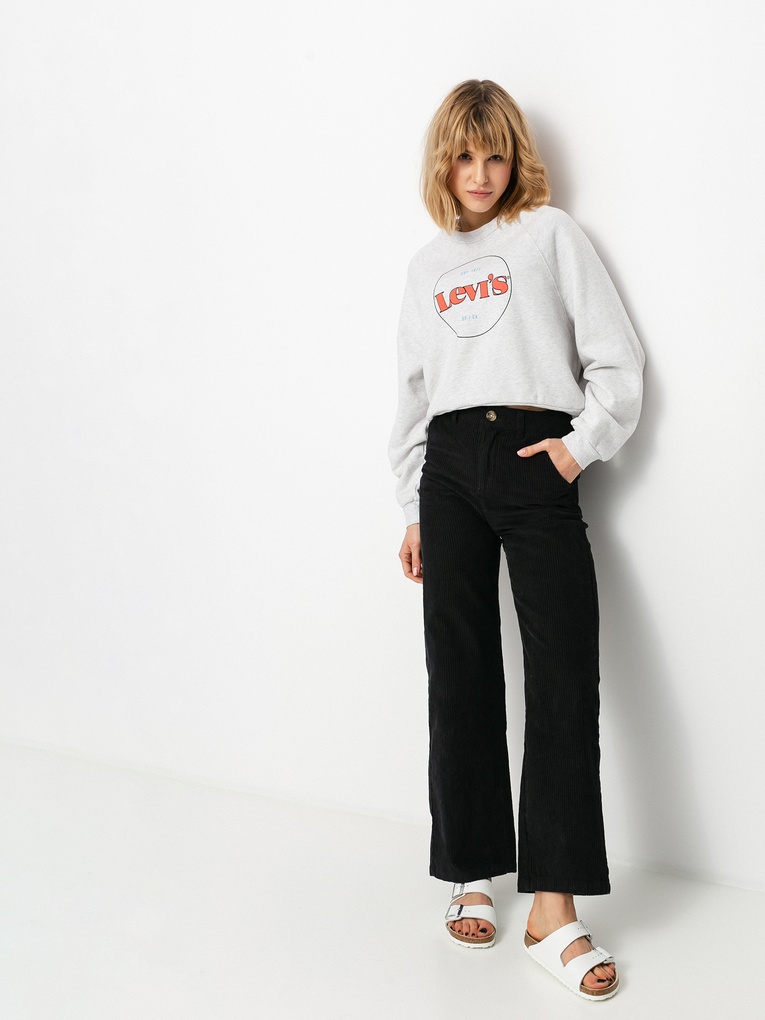 Bluza Levi's® Vintage Raglan Wmn (circle logo gradient white)