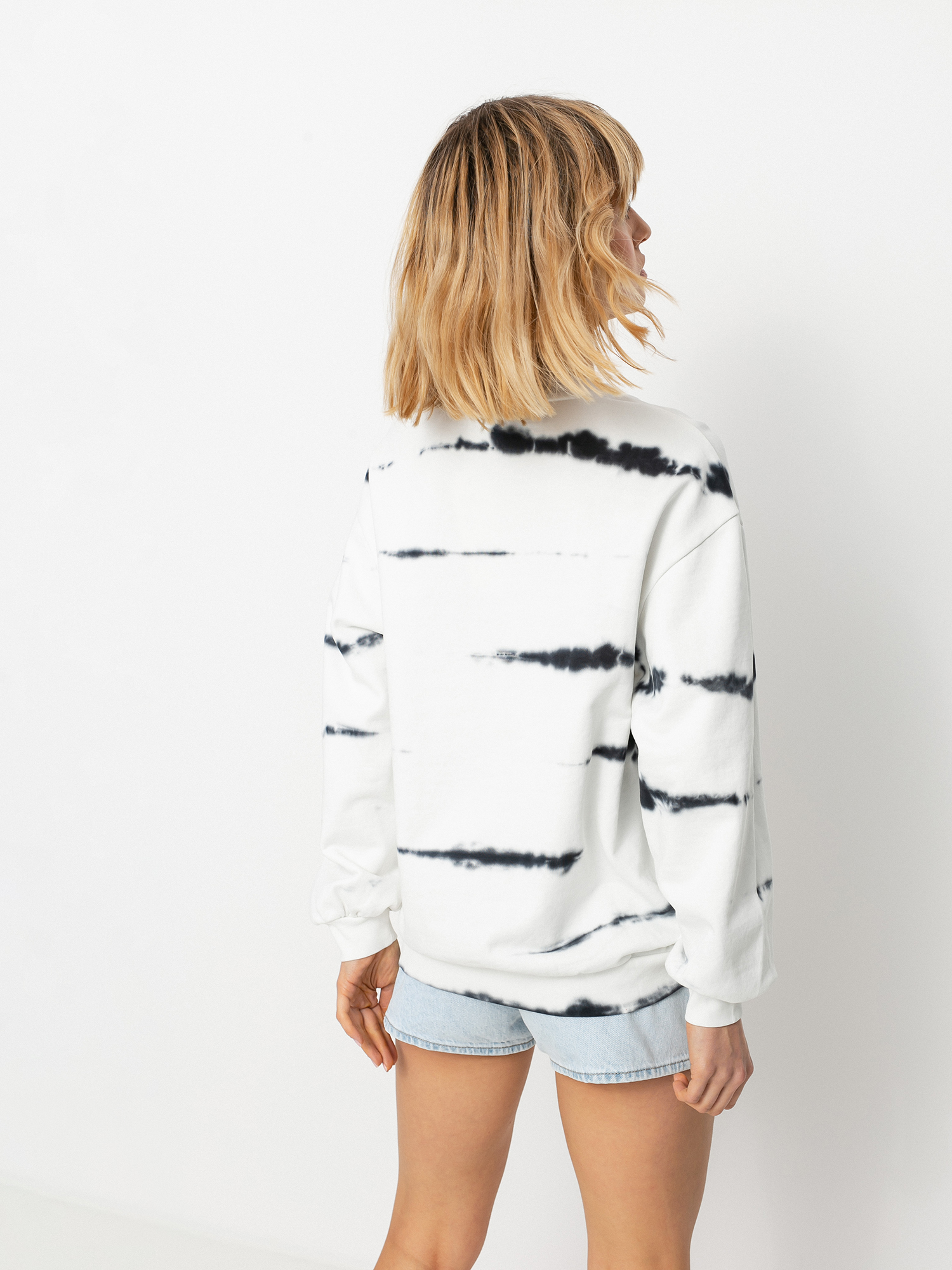 Bluza Levi's® Melrose Slouchy Wmn (tie dye stripe tight loops caviar)