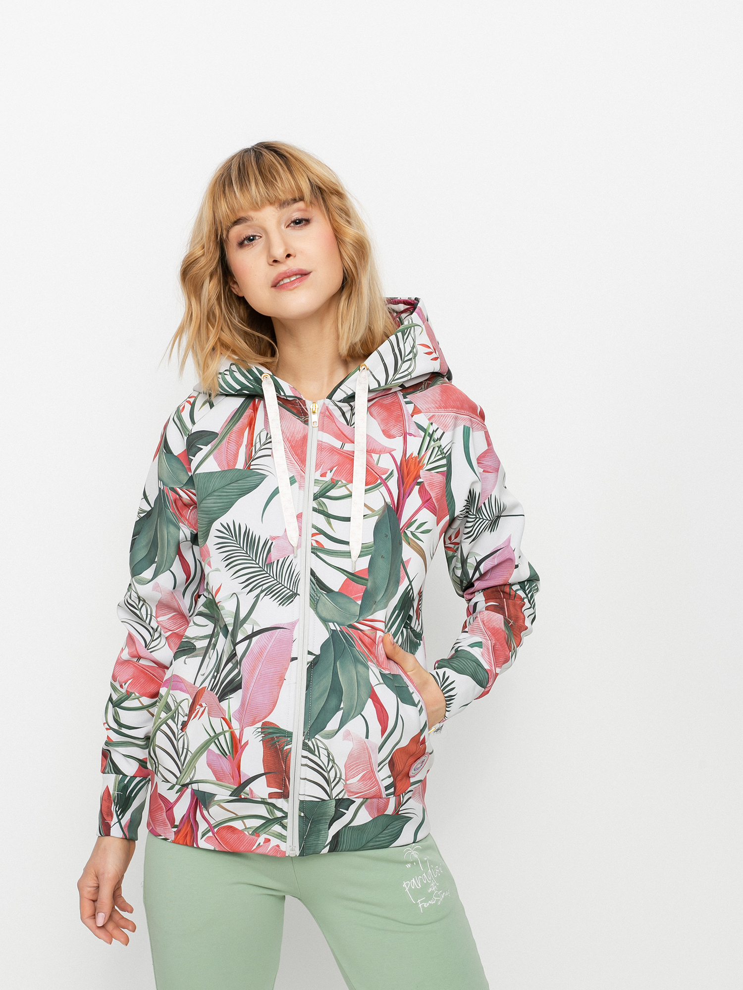 Bluza z kapturem Femi Stories Wave HD Wmn (mwp)