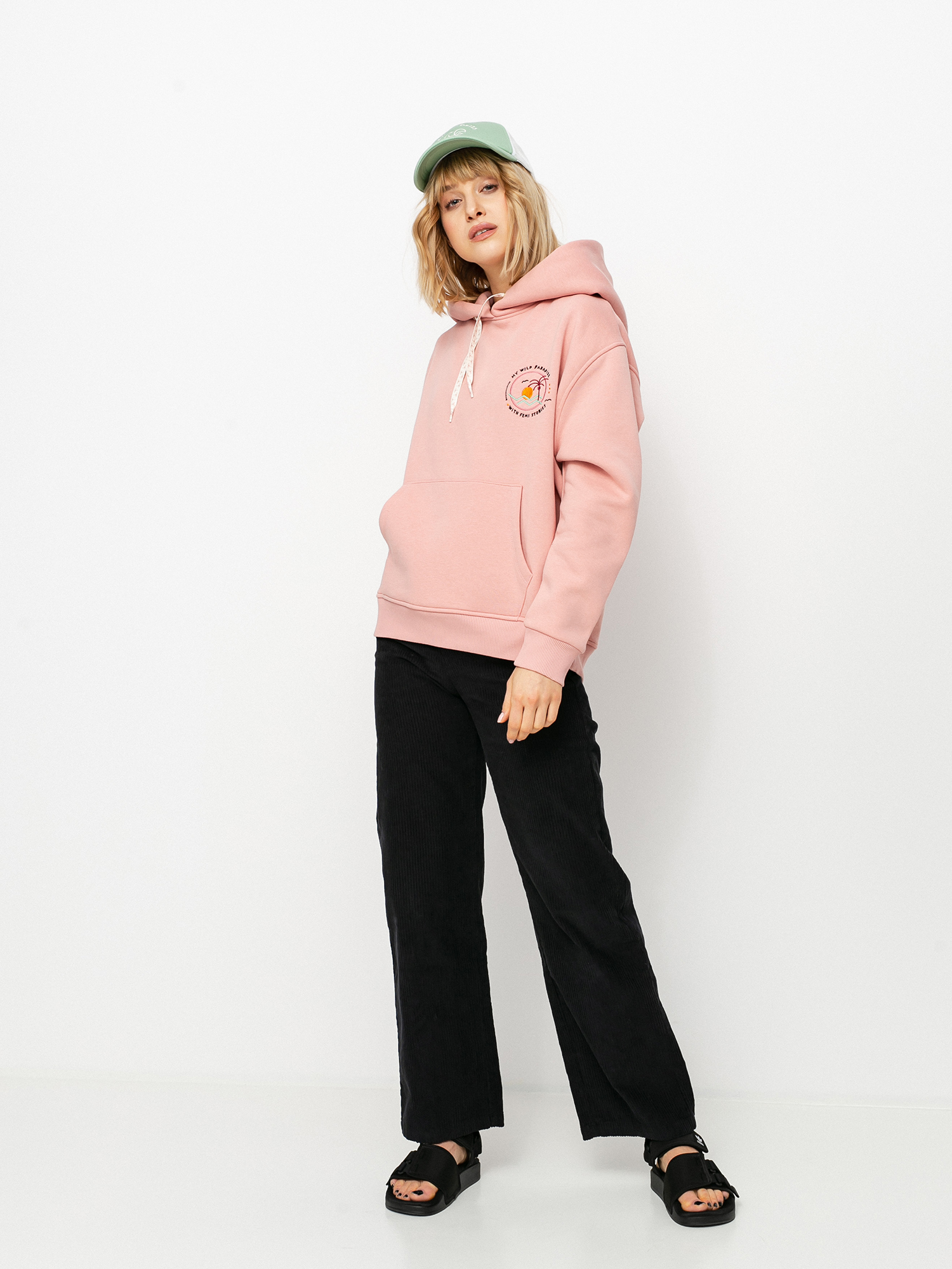 Bluza z kapturem Femi Stories Aurena HD Wmn (pnk)