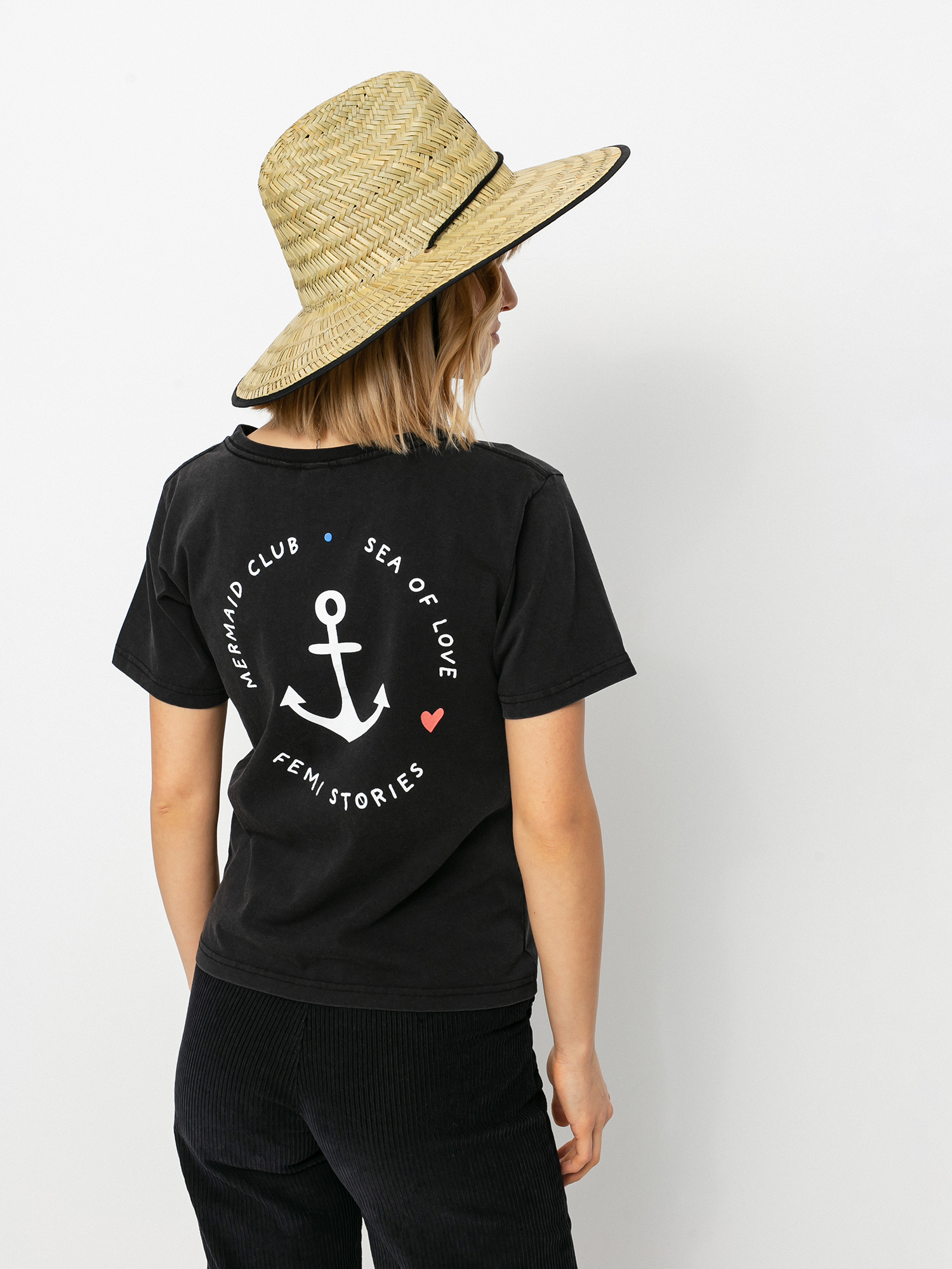 T-shirt Femi Stories Manuel Wmn (wblk)