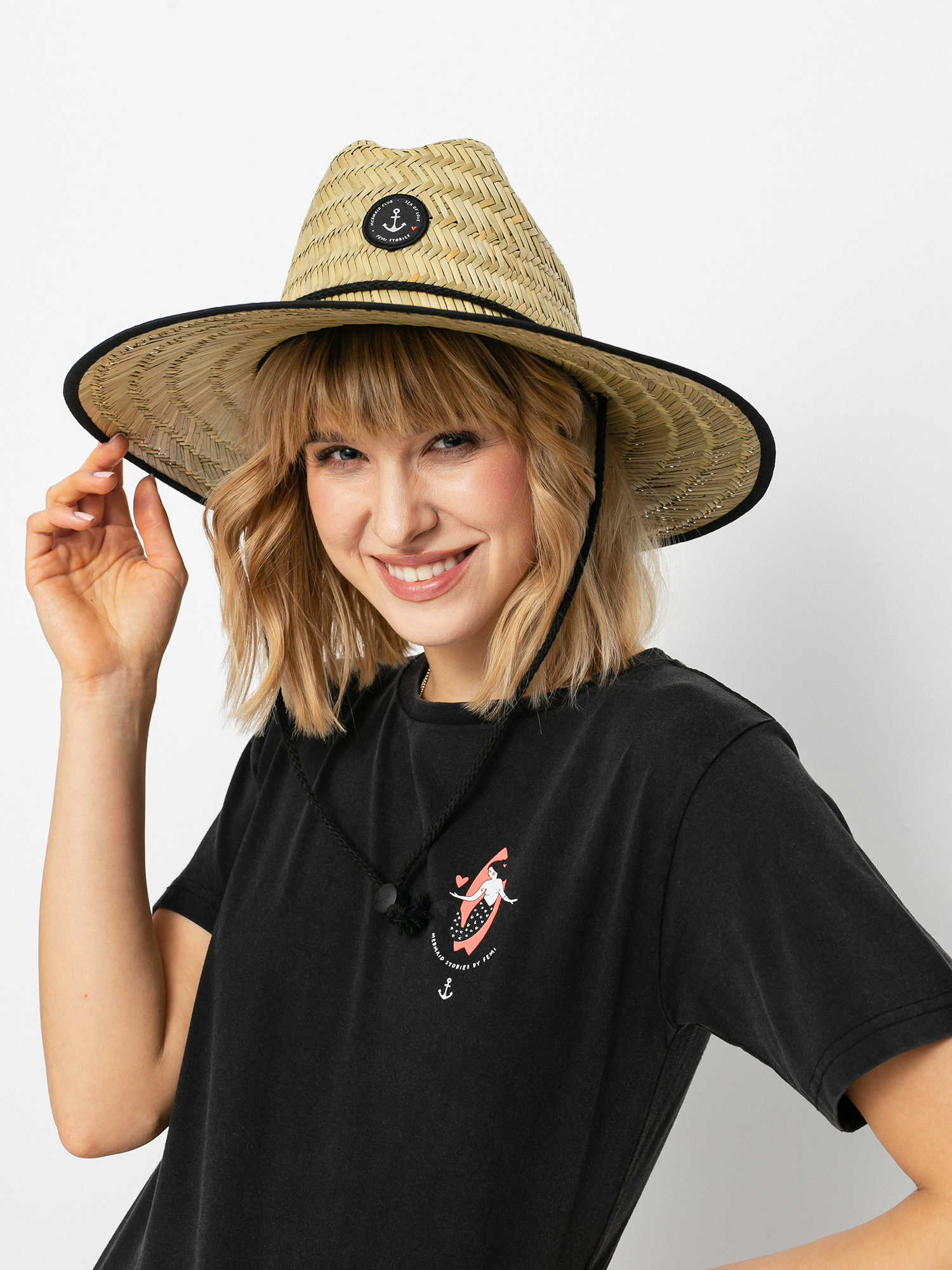 T-shirt Femi Stories Manuel Wmn (wblk)
