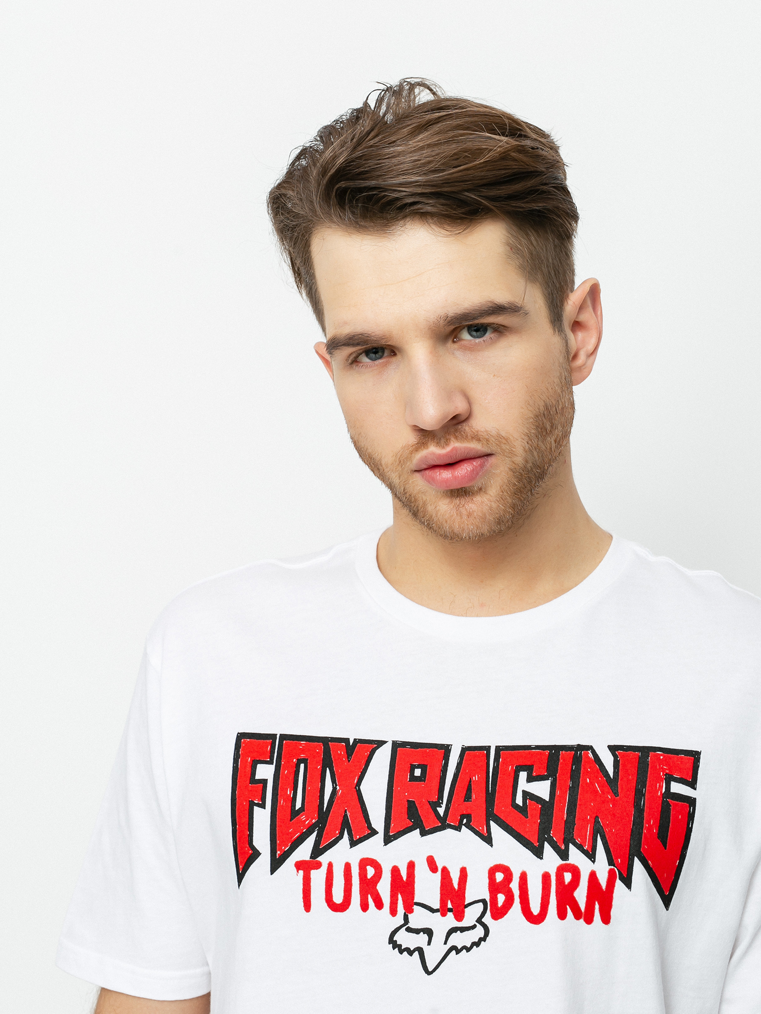 T-shirt Fox Roadie Premium (opt wht)