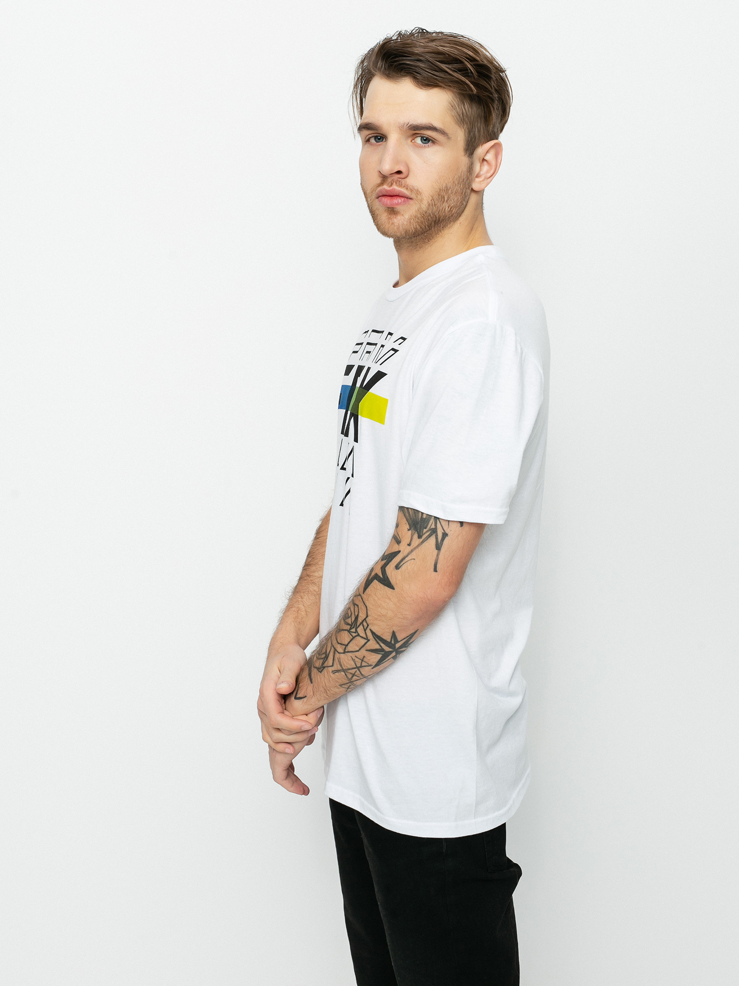 T-shirt Fox Cranker (opt wht)