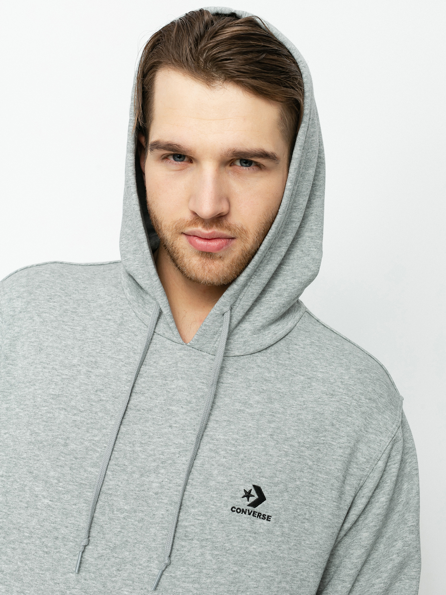 Bluza z kapturem Converse Emb Star Chevron Ft HD (vgh)