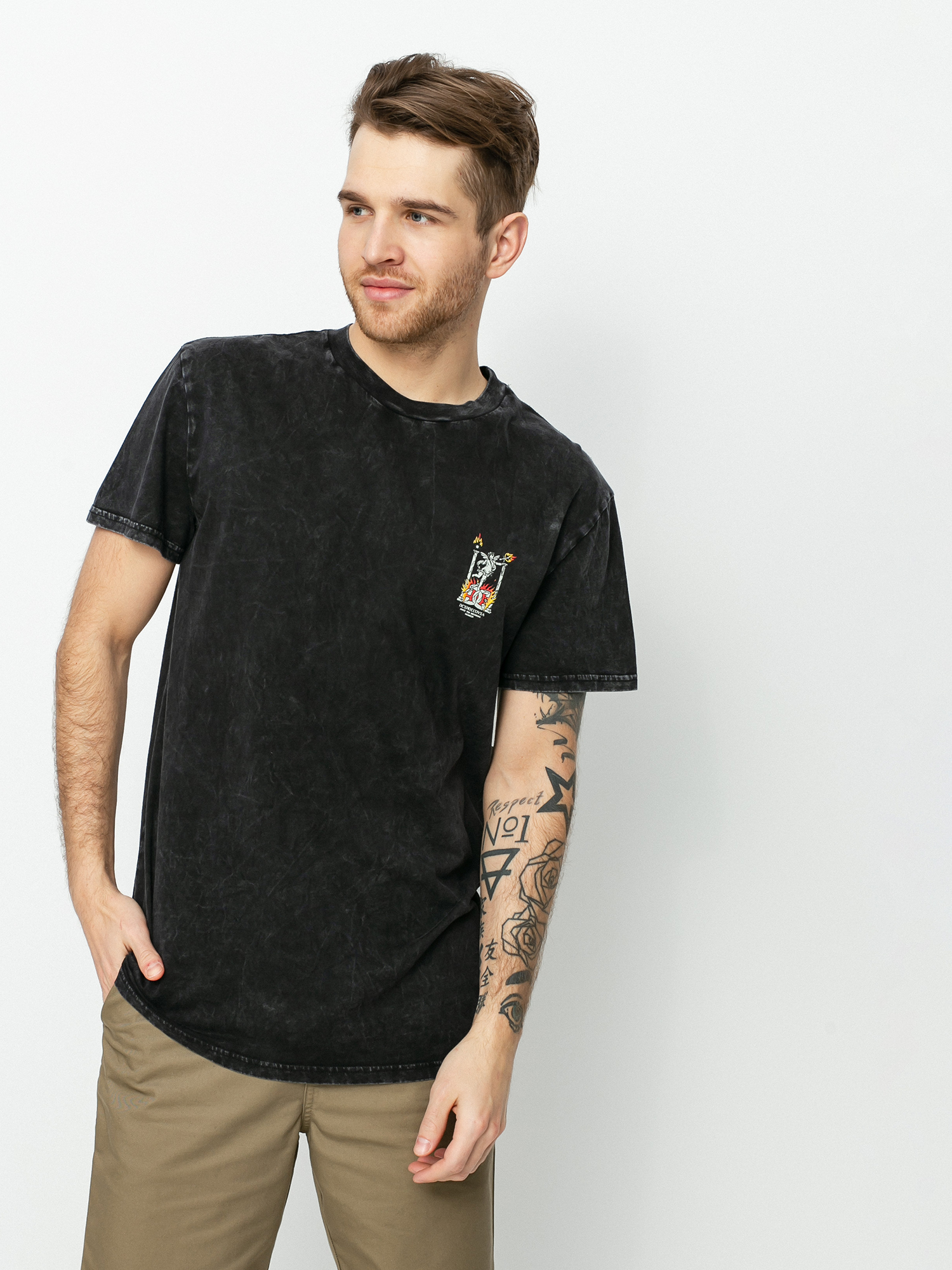 T-shirt DC Day One (black acid wash)
