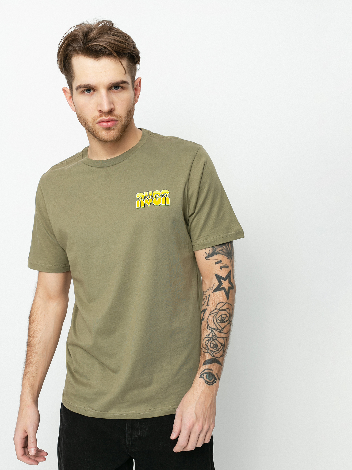 T-shirt RVCA Applerobot (cactus)