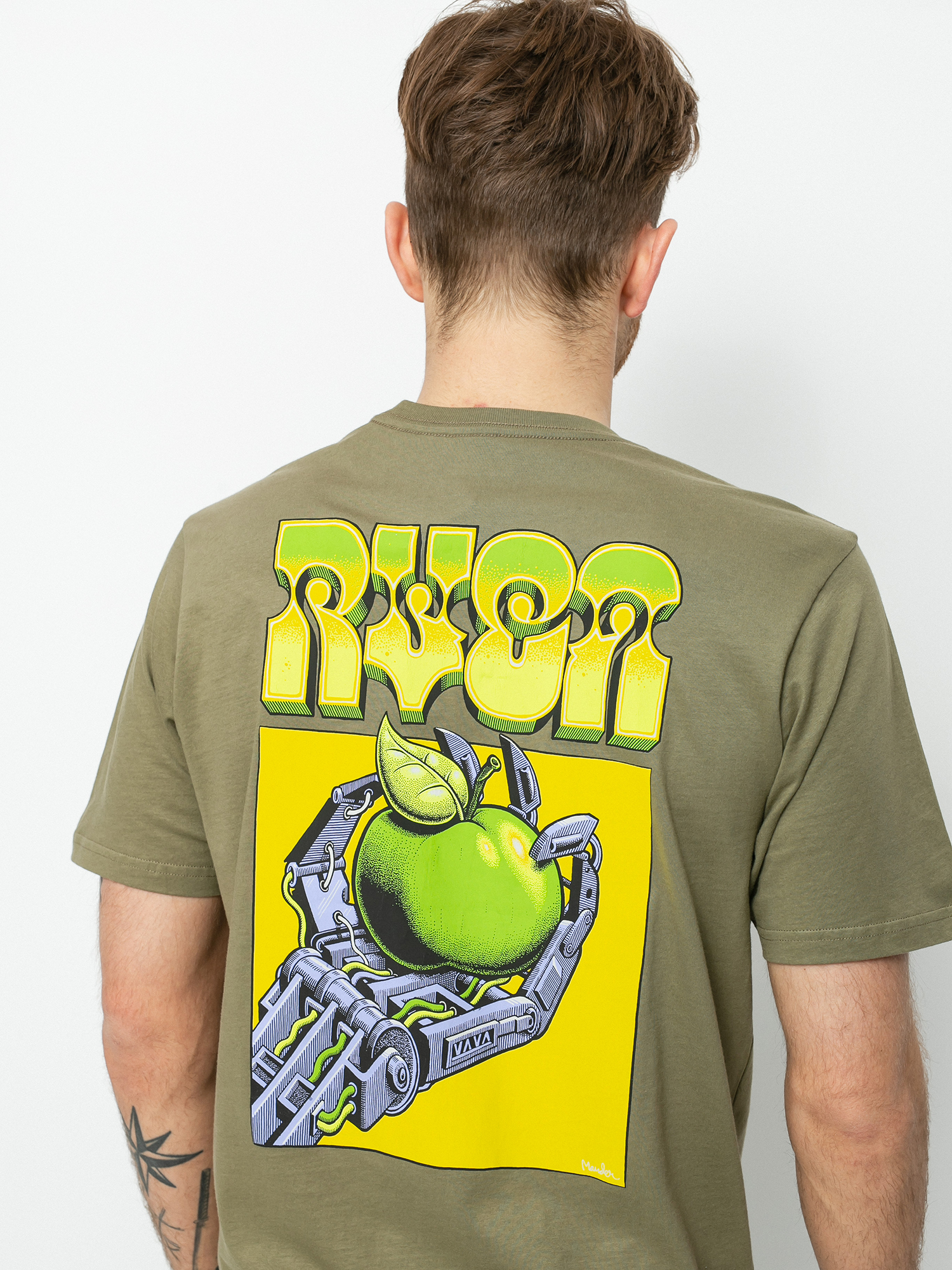 T-shirt RVCA Applerobot (cactus)