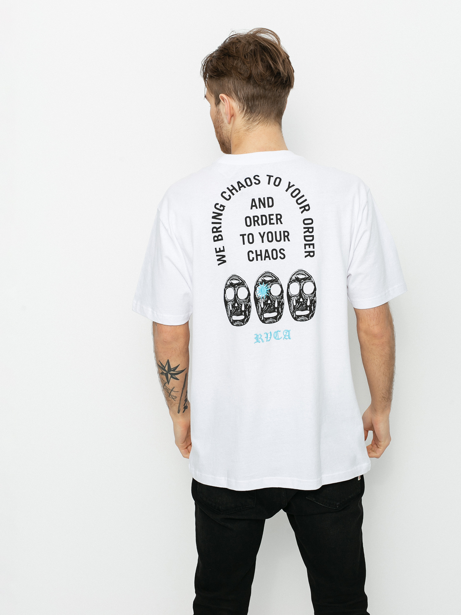 T-shirt RVCA Chaos (white)