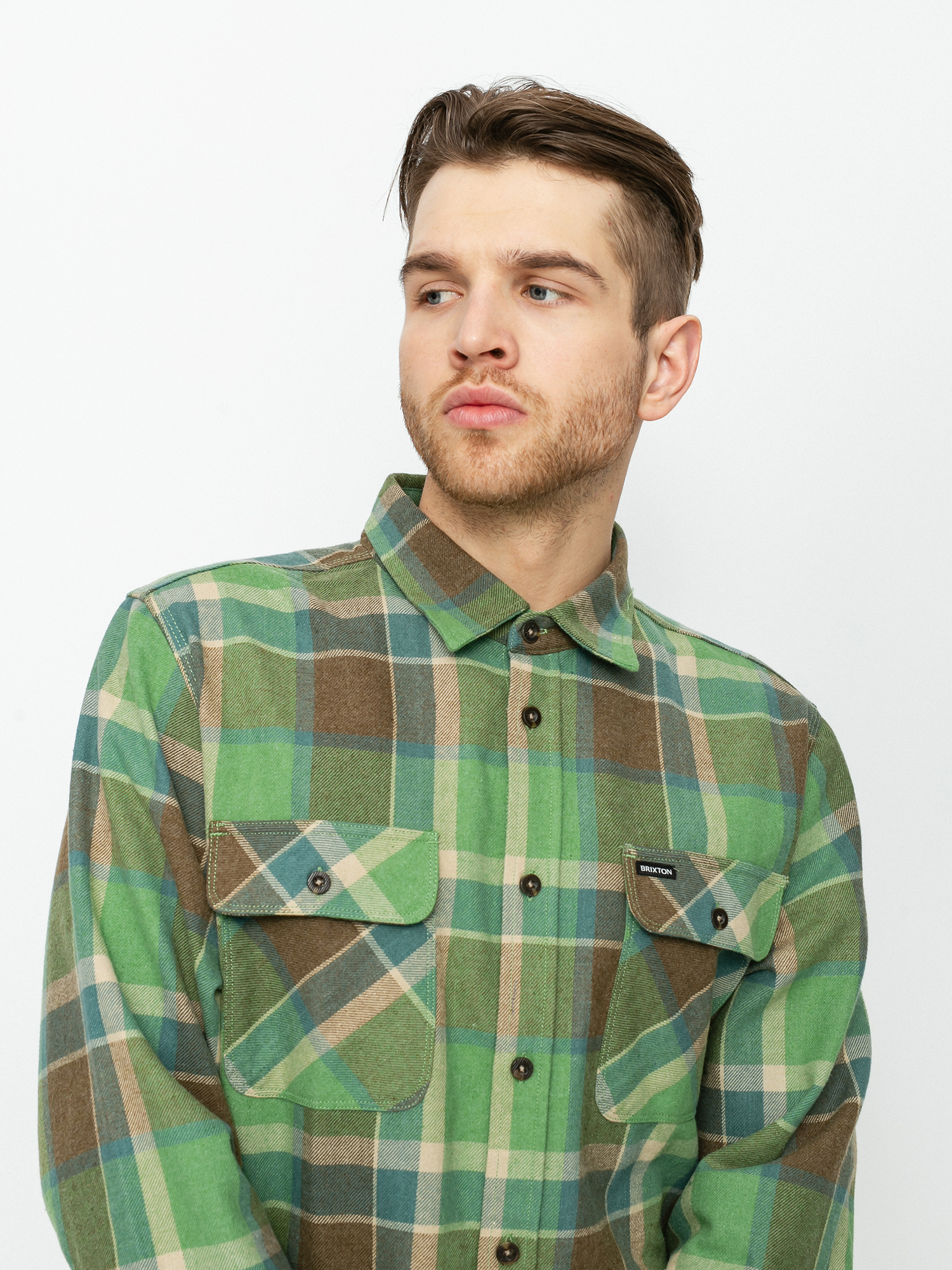 Koszula Brixton Bowery Flannel (toffee)