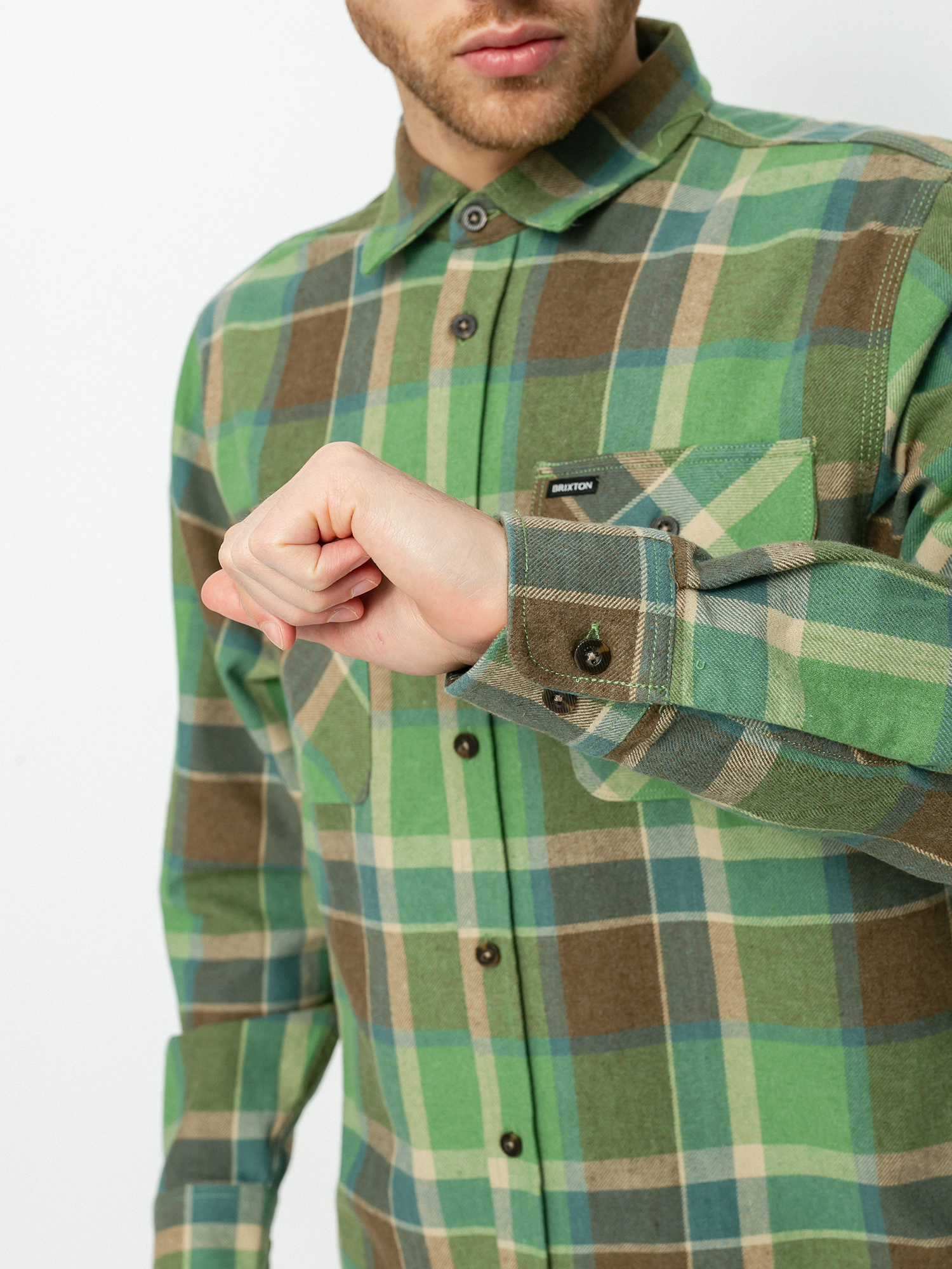 Koszula Brixton Bowery Flannel (toffee)