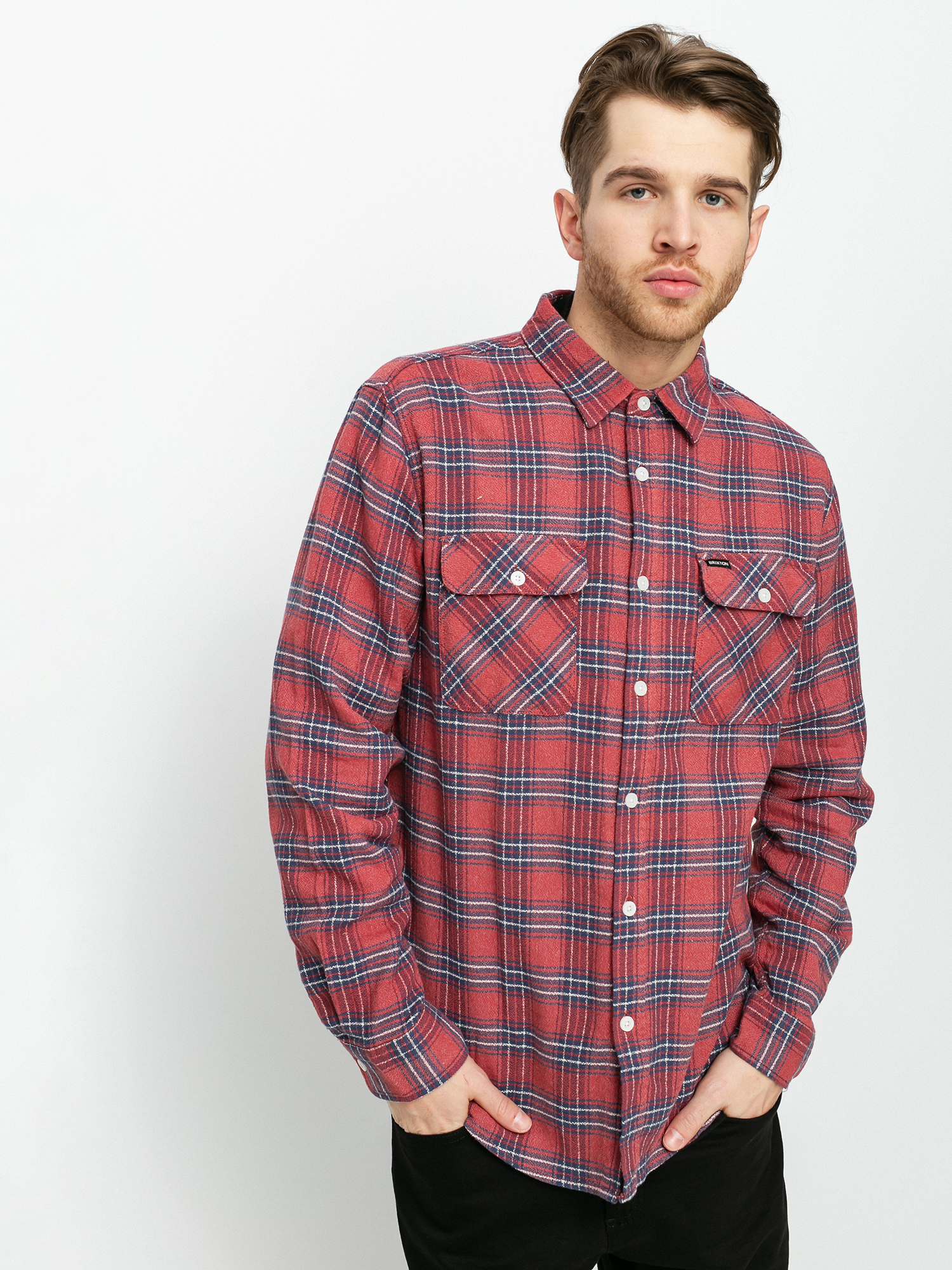 Koszula Brixton Bowery Lw X Flannel (cowhide)