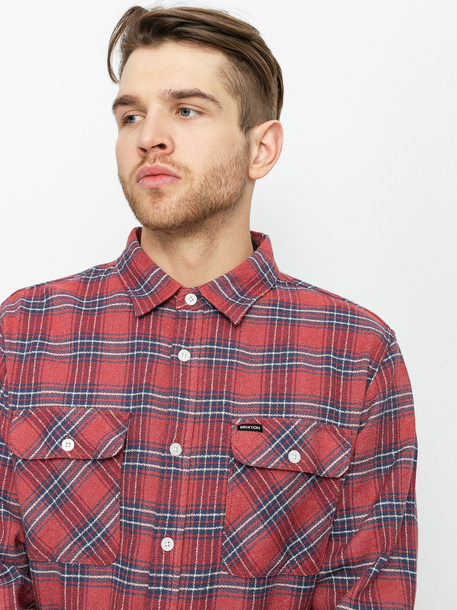 Koszula Brixton Bowery Lw X Flannel (cowhide)