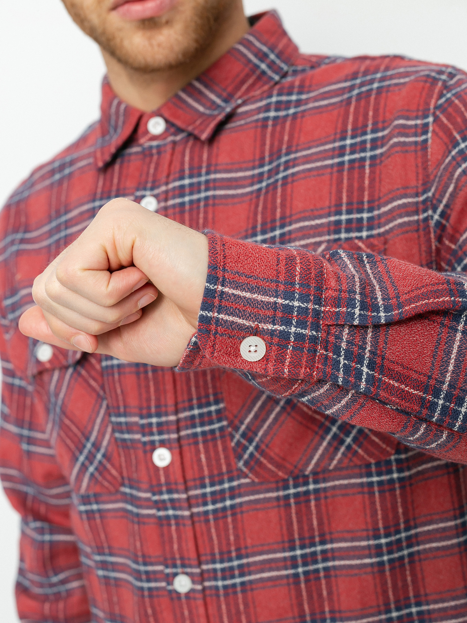 Koszula Brixton Bowery Lw X Flannel (cowhide)