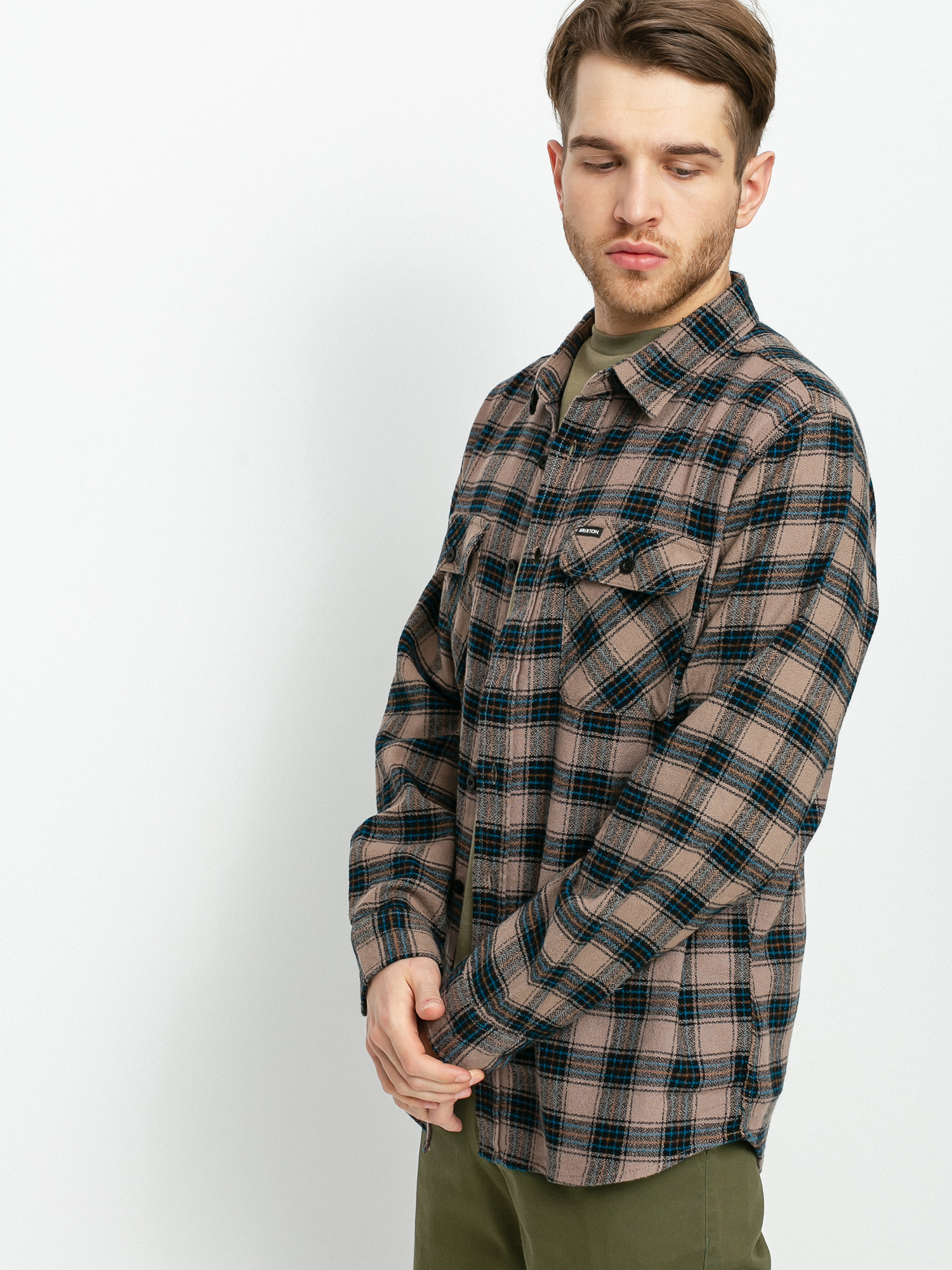 Koszula Brixton Bowery Lw X Flannel (pine bark)
