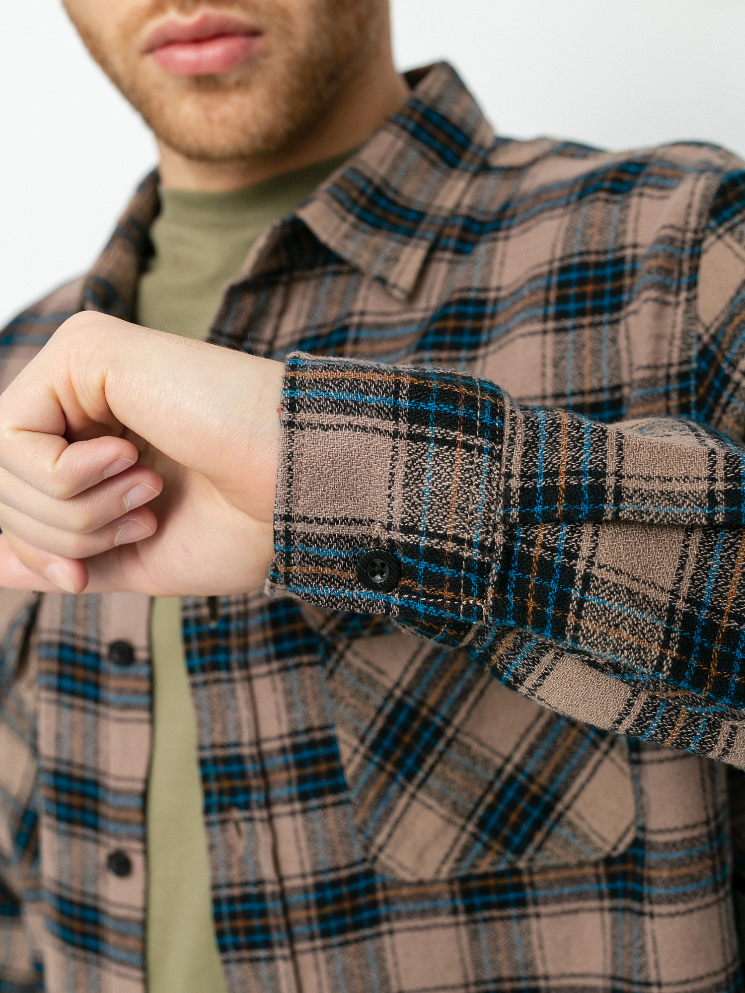 Koszula Brixton Bowery Lw X Flannel (pine bark)