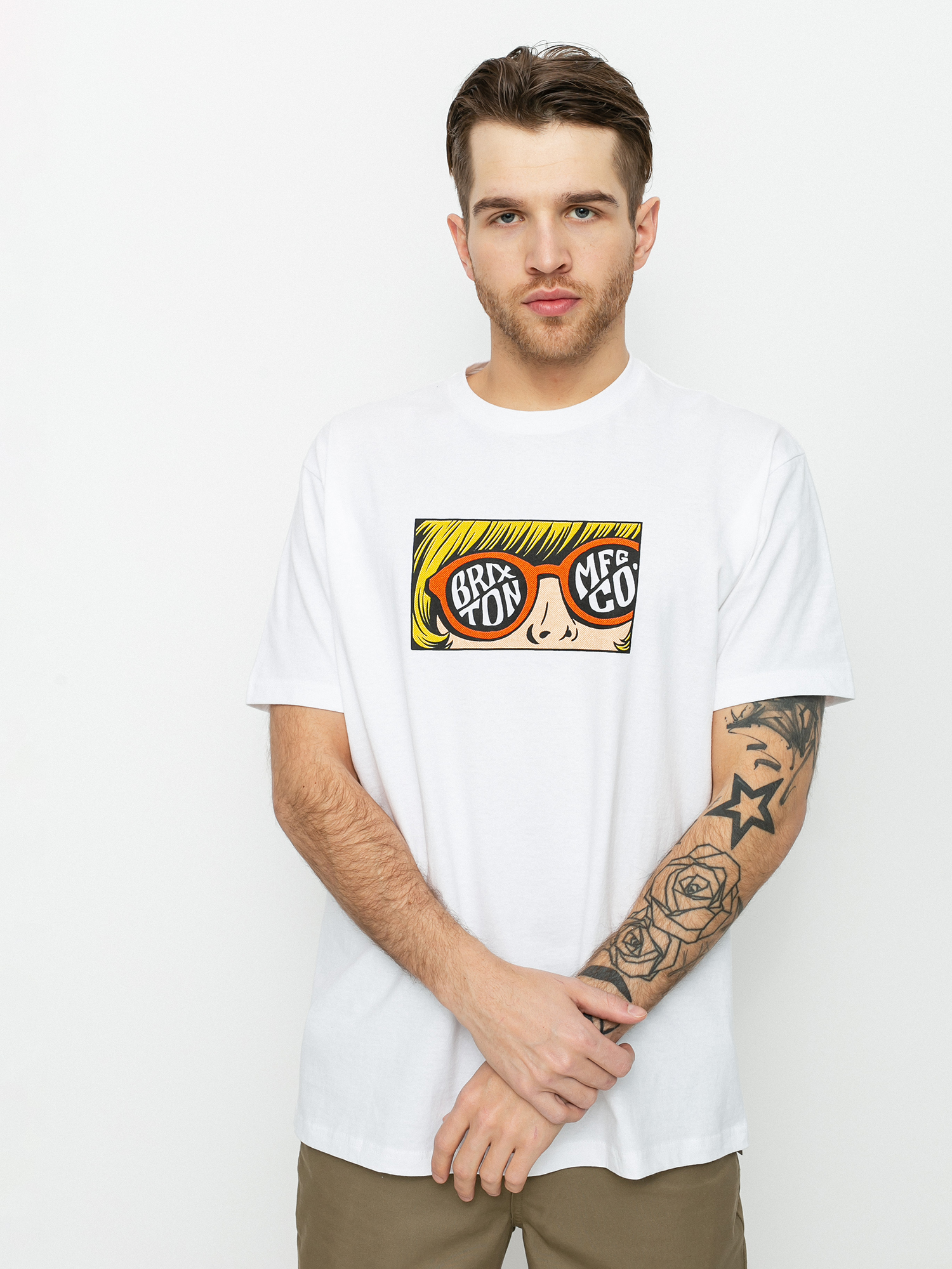 T-shirt Brixton Glare Stt (white)