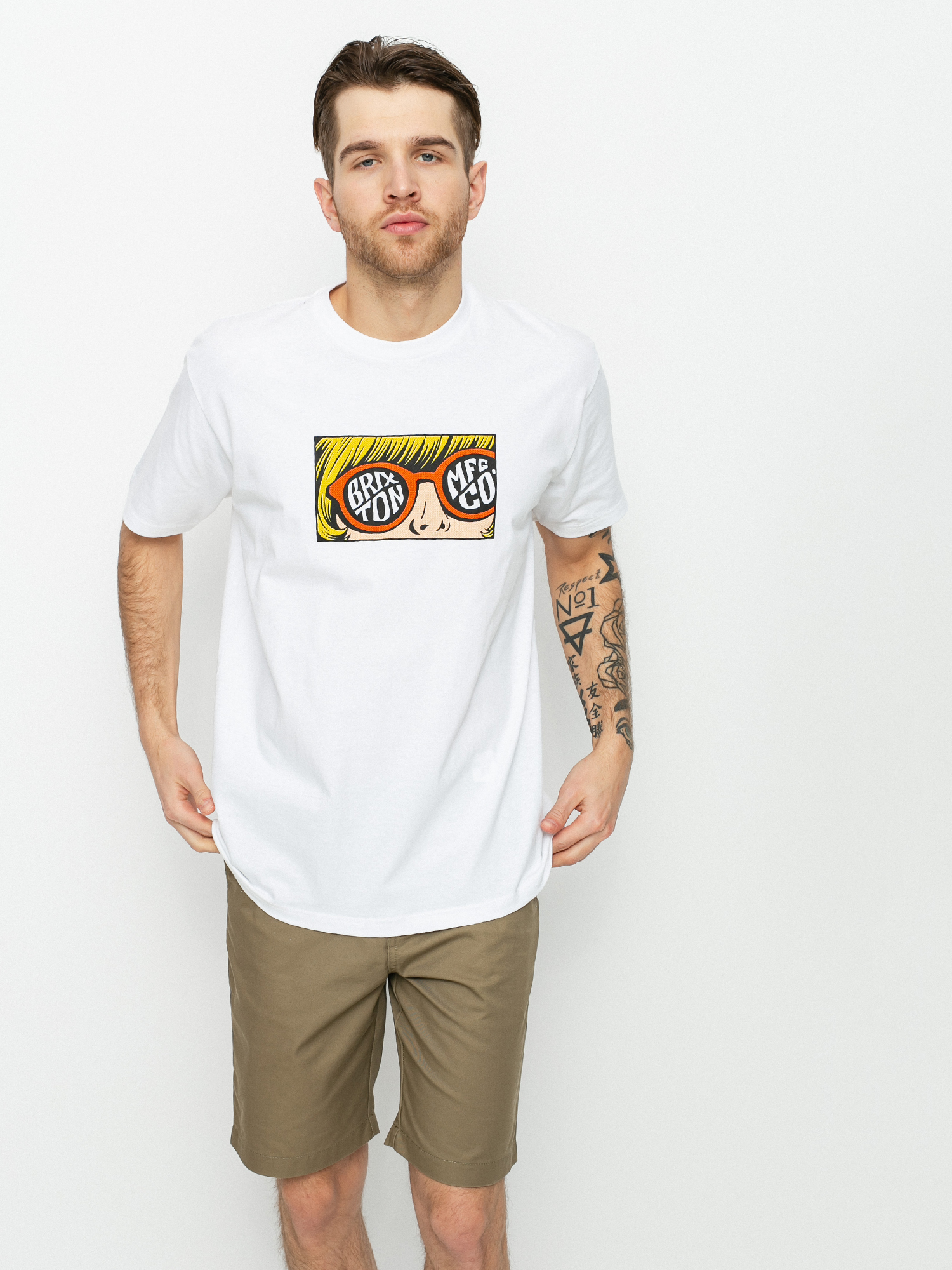 T-shirt Brixton Glare Stt (white)