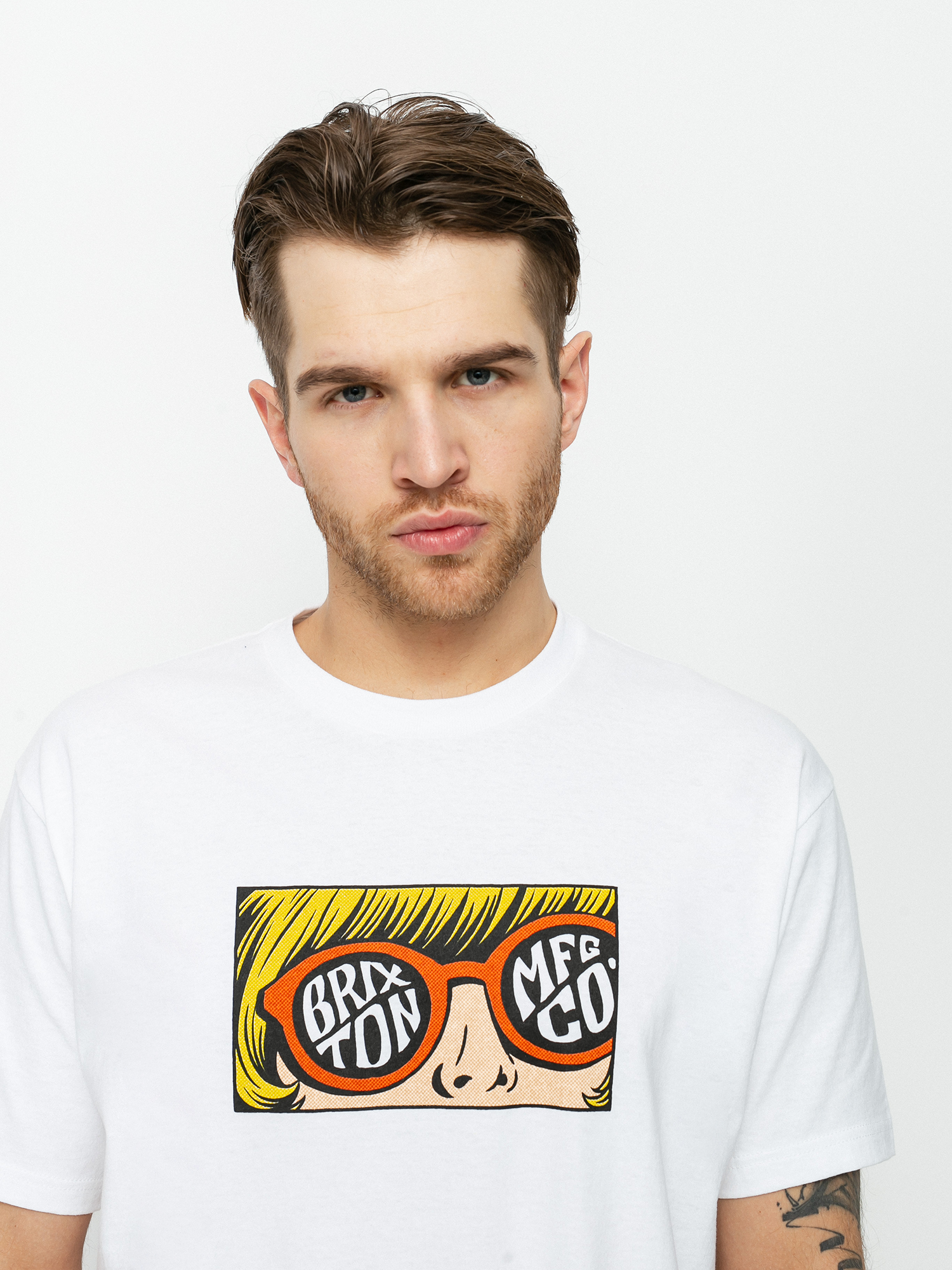 T-shirt Brixton Glare Stt (white)