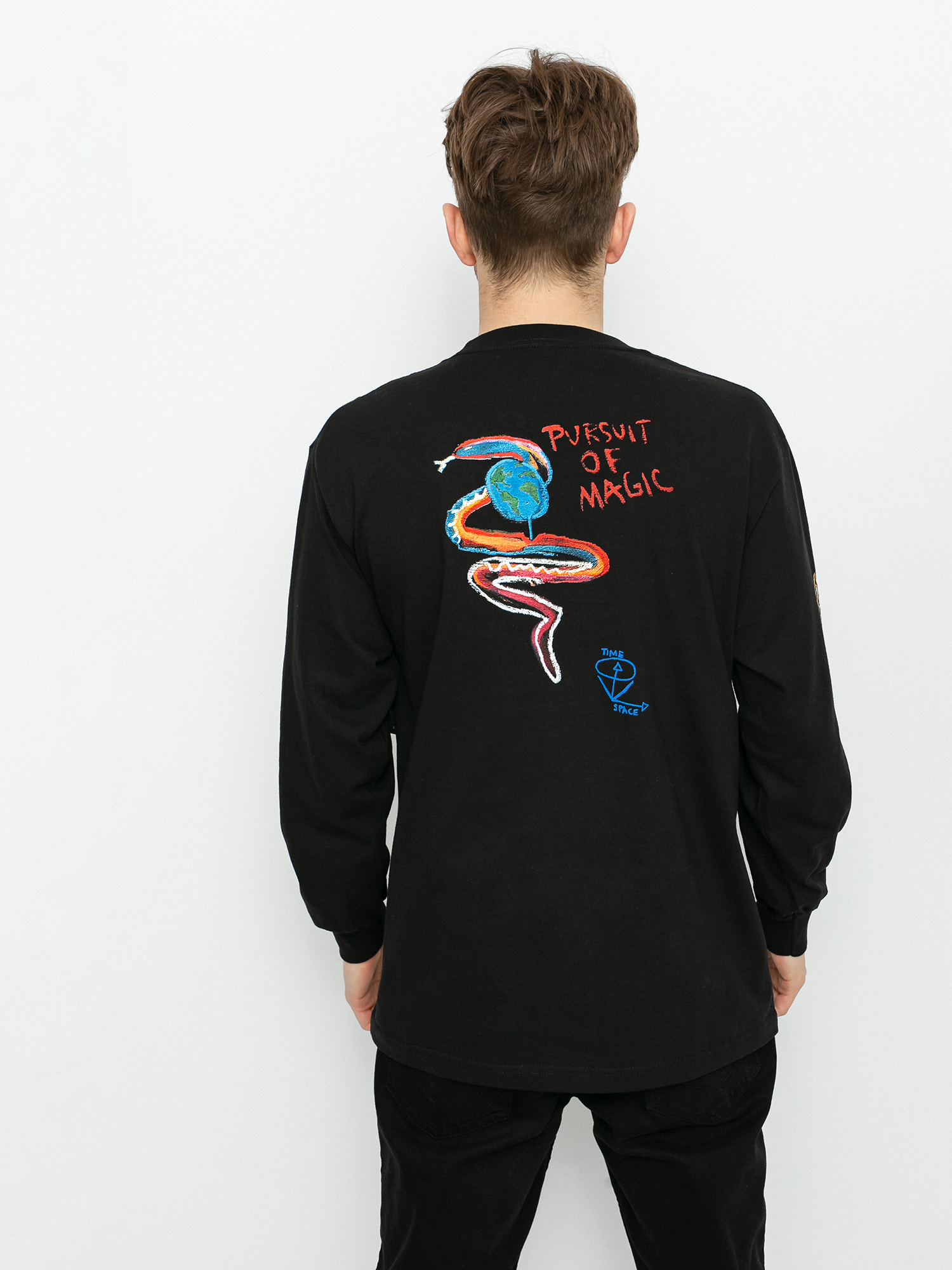 Longsleeve Brixton Bb Time Machine Stt (black)