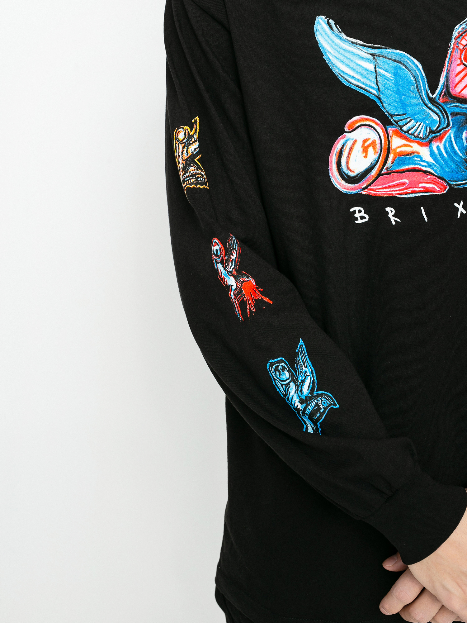 Longsleeve Brixton Bb Time Machine Stt (black)