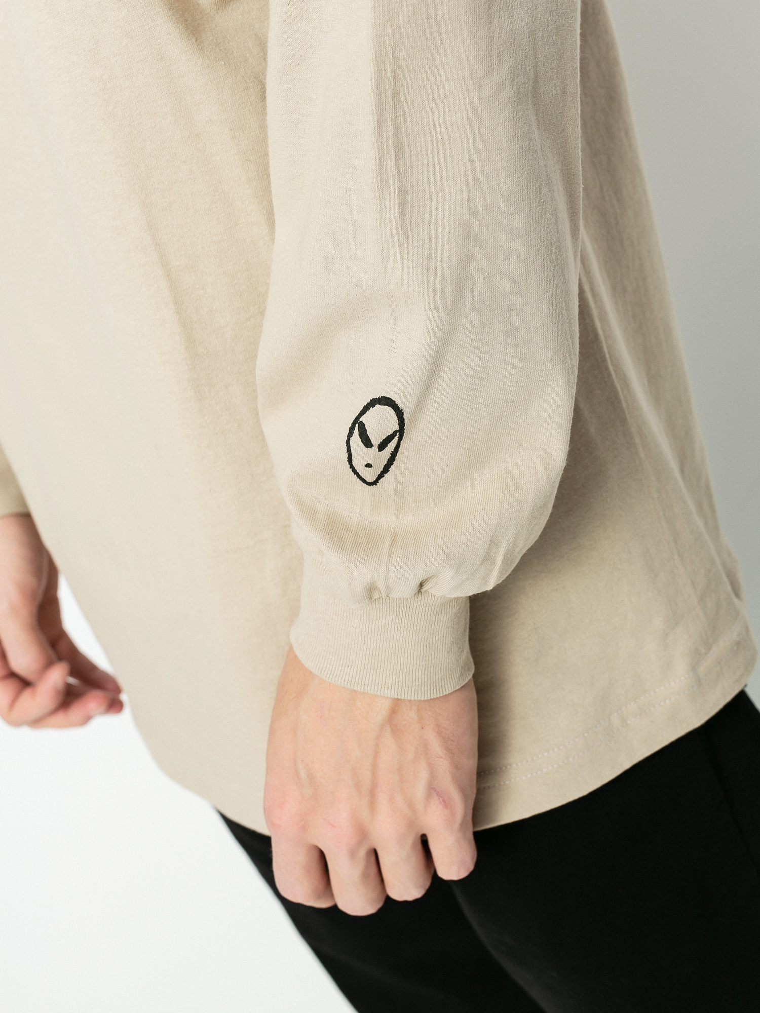 Longsleeve Brixton Bb Time Machine Stt (gravel)