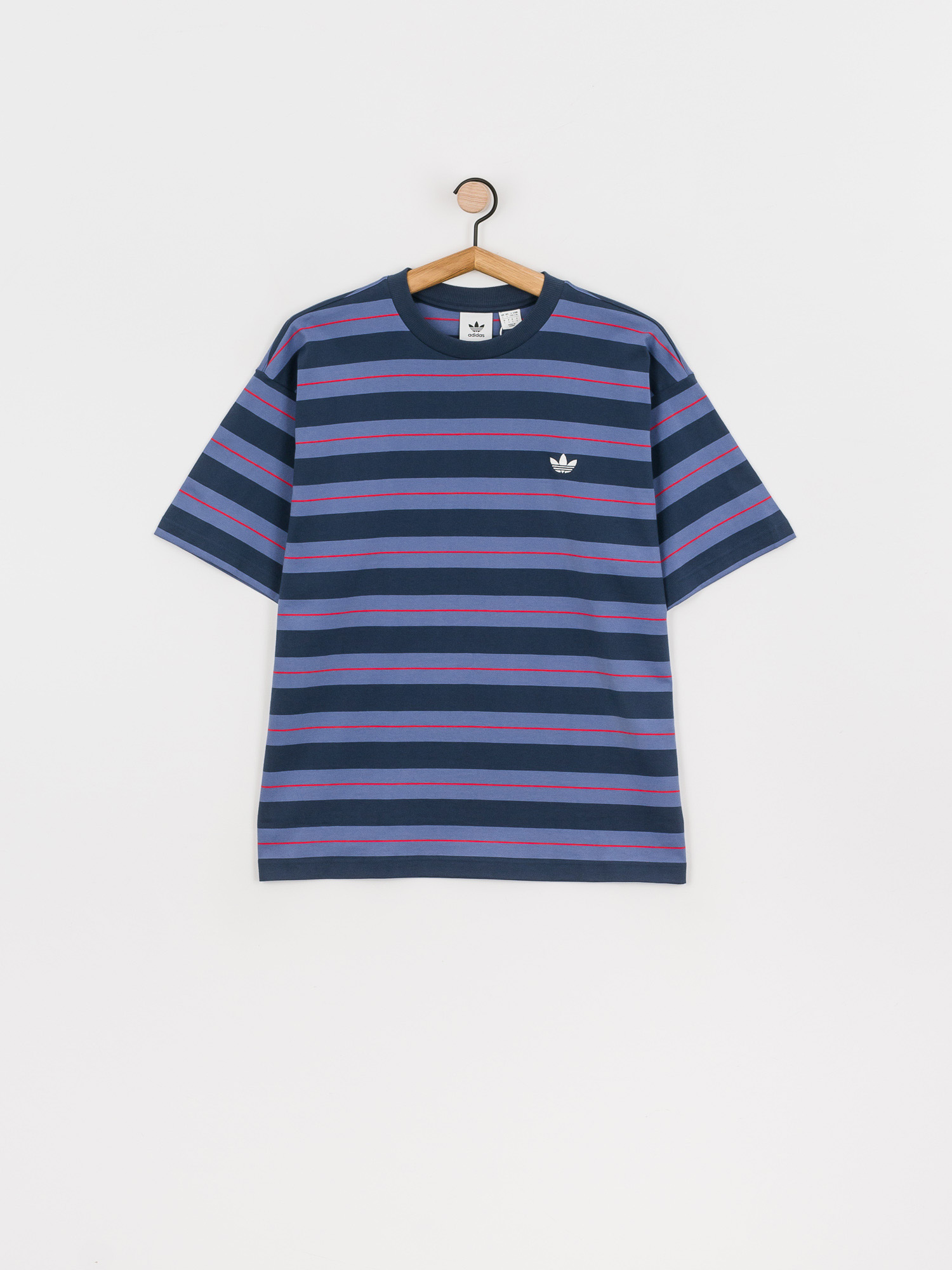 T-shirt adidas Yarn Dye (crenav/creblu/vivred)