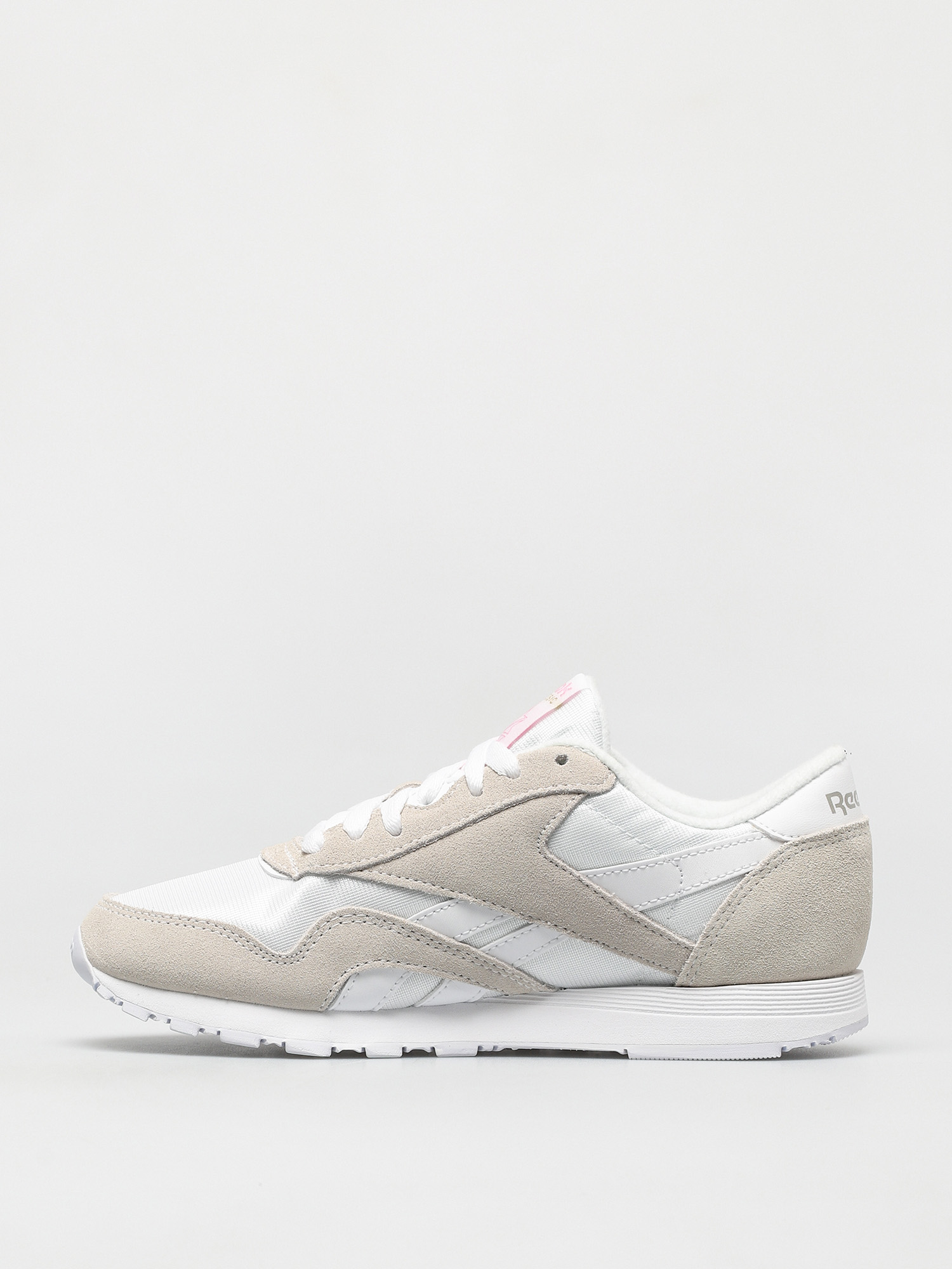 Buty Reebok Cl Nylon Wmn (white/white/lgtgre)