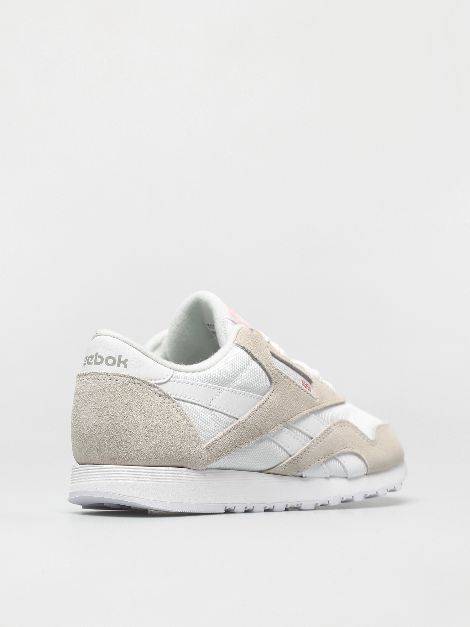 Buty Reebok Cl Nylon Wmn (white/white/lgtgre)