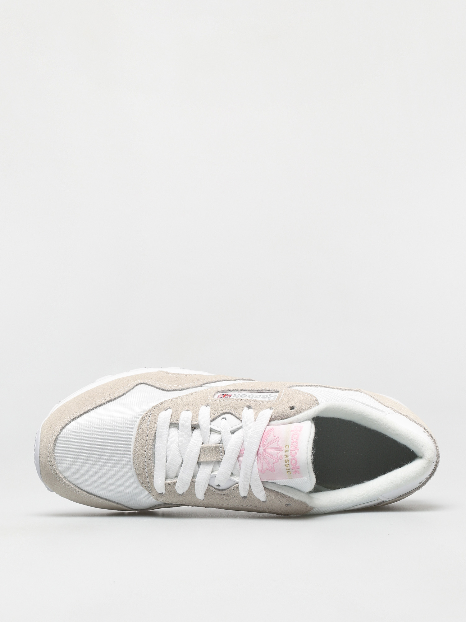 Buty Reebok Cl Nylon Wmn (white/white/lgtgre)