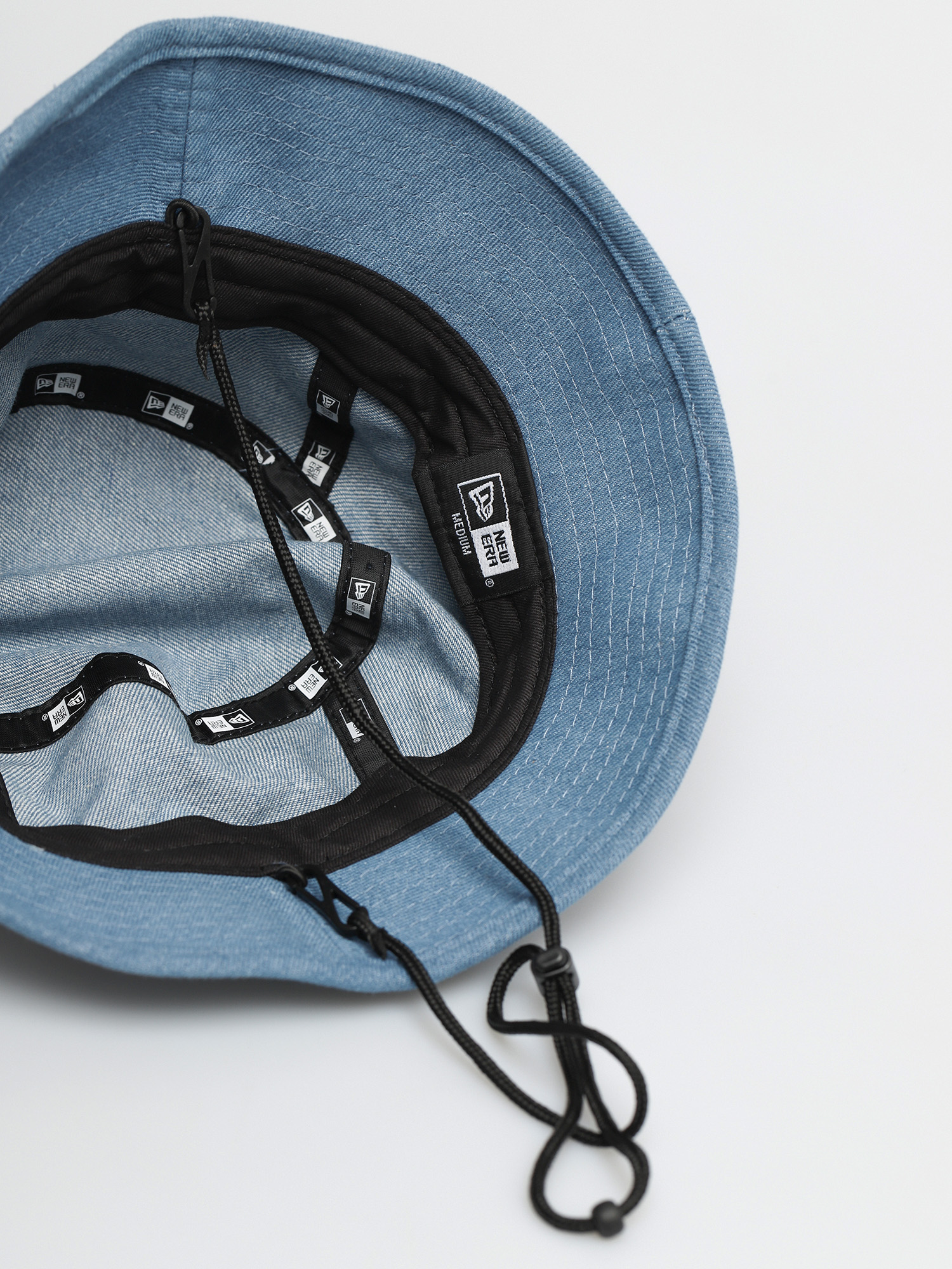 Kapelusz New Era Wash Denim Bucket Wmn (open blue)