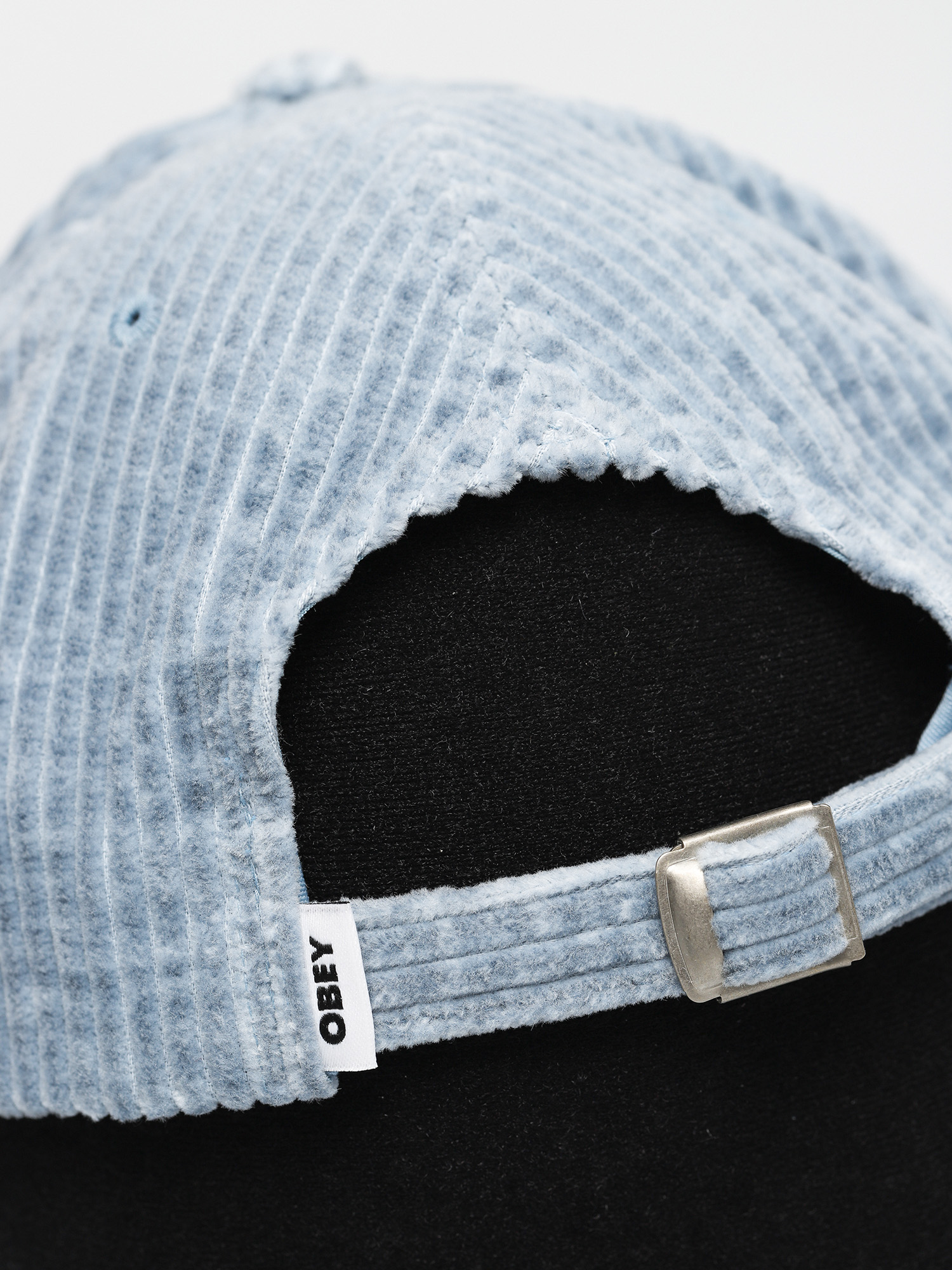 Czapka z daszkiem OBEY Bold Cord ZD (ice blue)