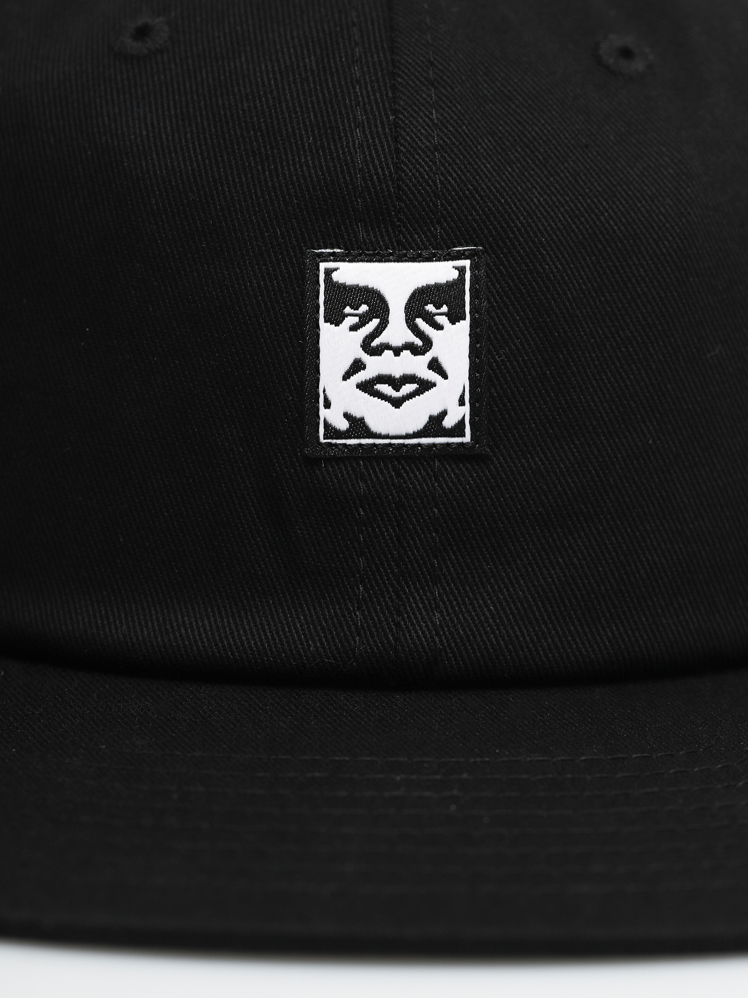 Czapka z daszkiem OBEY Icon Face 6 Panel ZD (black)