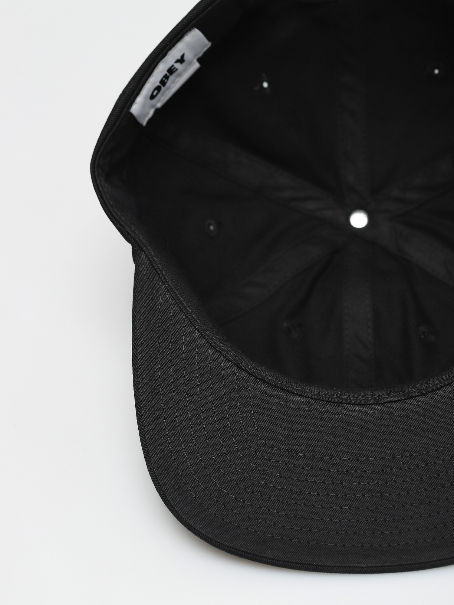 Czapka z daszkiem OBEY Icon Face 6 Panel ZD (black)