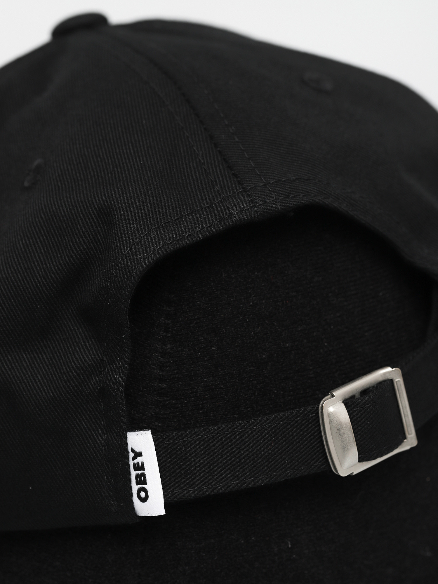 Czapka z daszkiem OBEY Icon Face 6 Panel ZD (black)