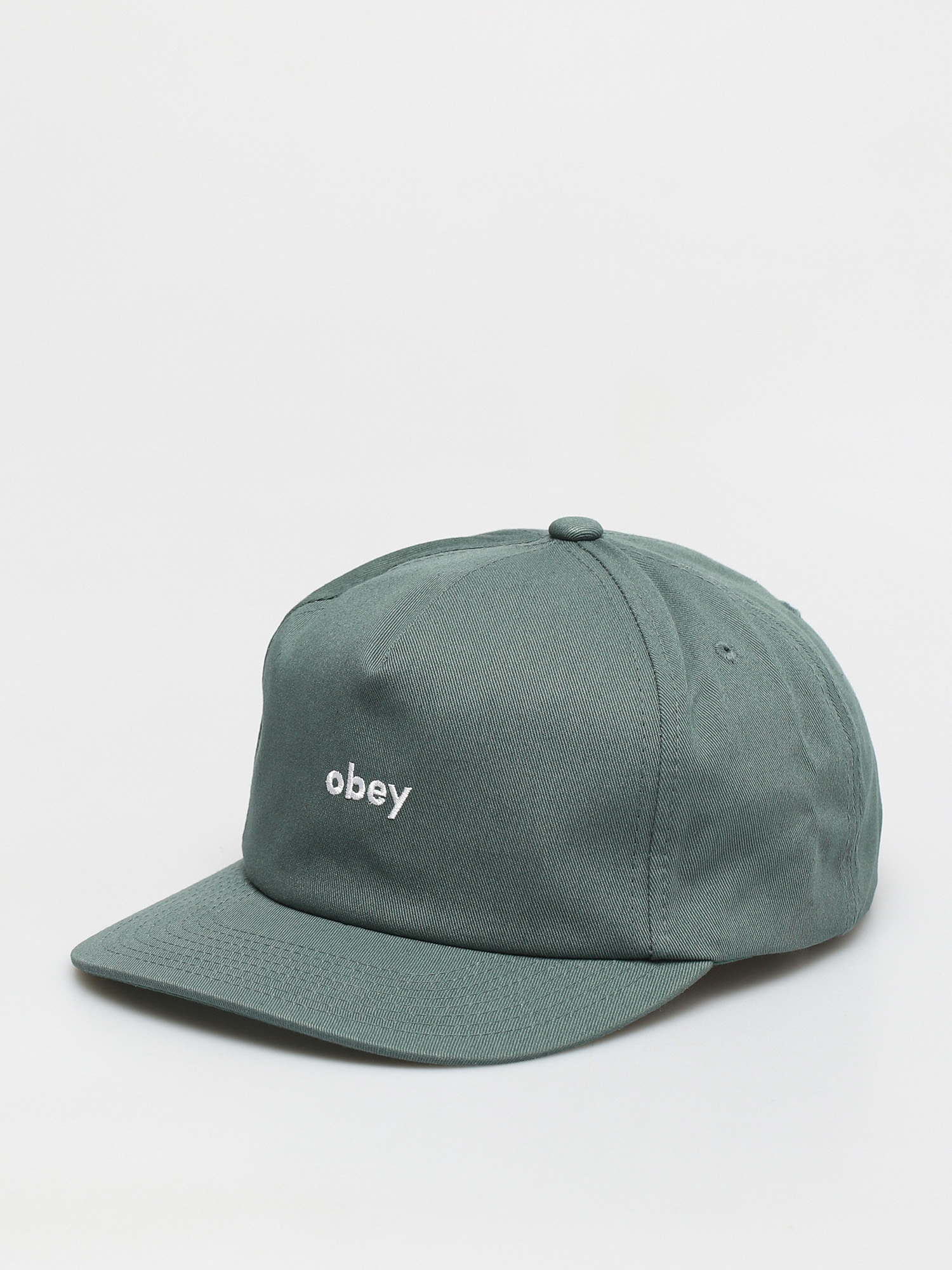 Czapka z daszkiem OBEY Lowercase ZD (sage)