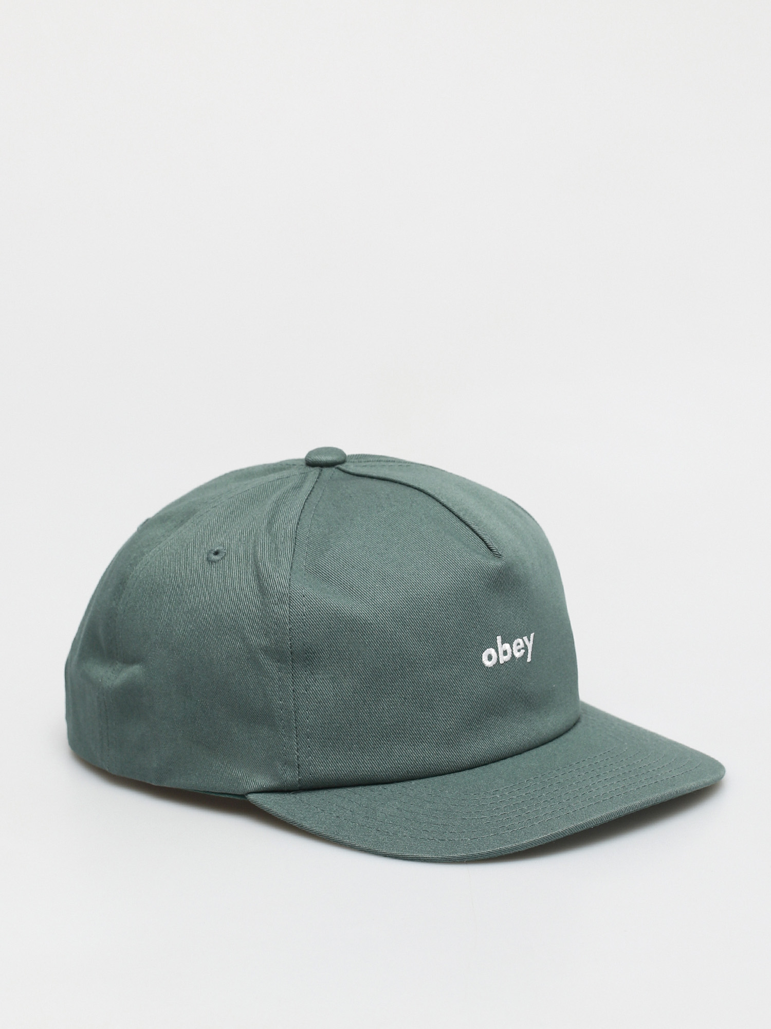 Czapka z daszkiem OBEY Lowercase ZD (sage)