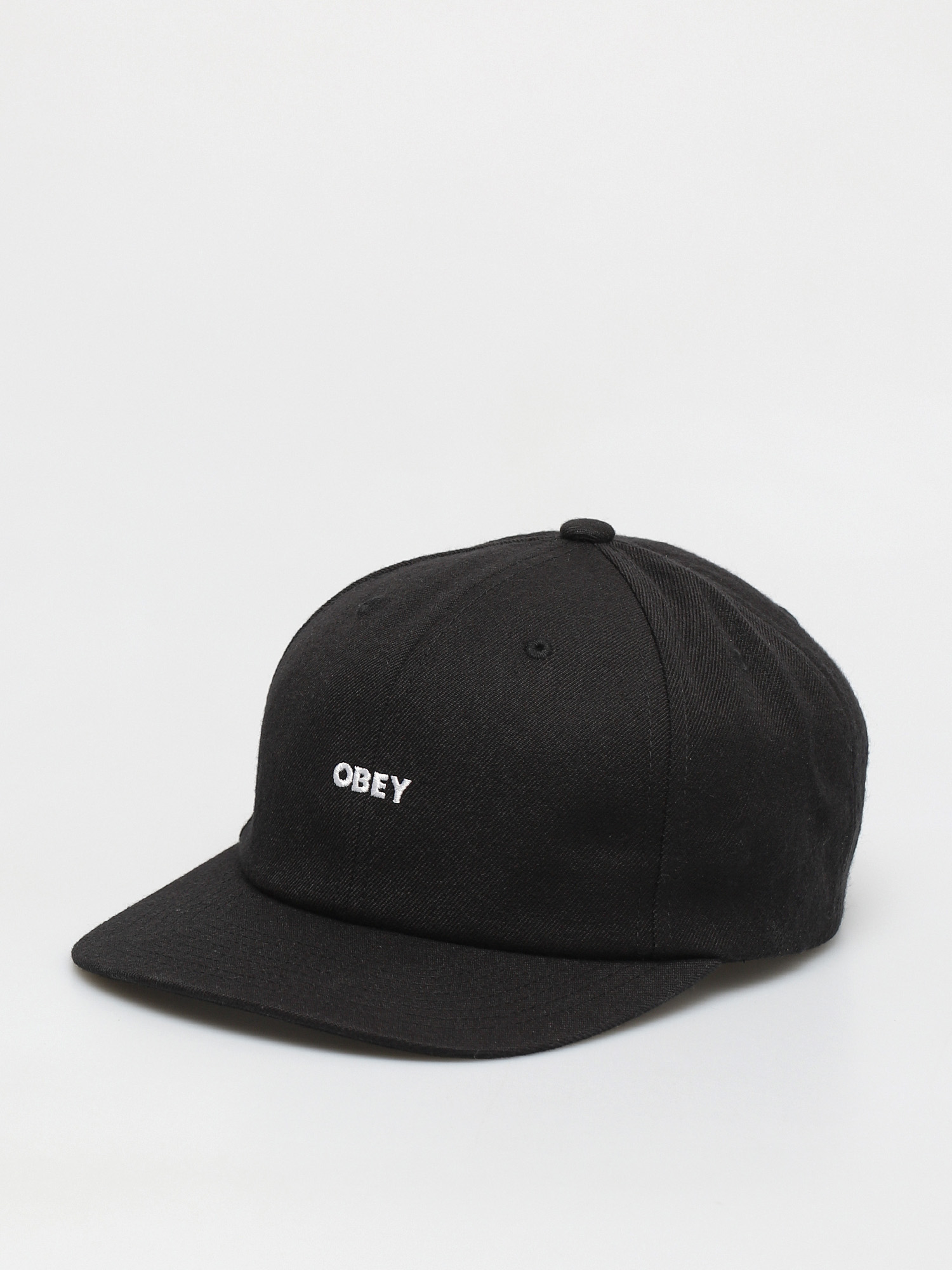 Czapka z daszkiem OBEY Serge 6 Panel ZD (black)