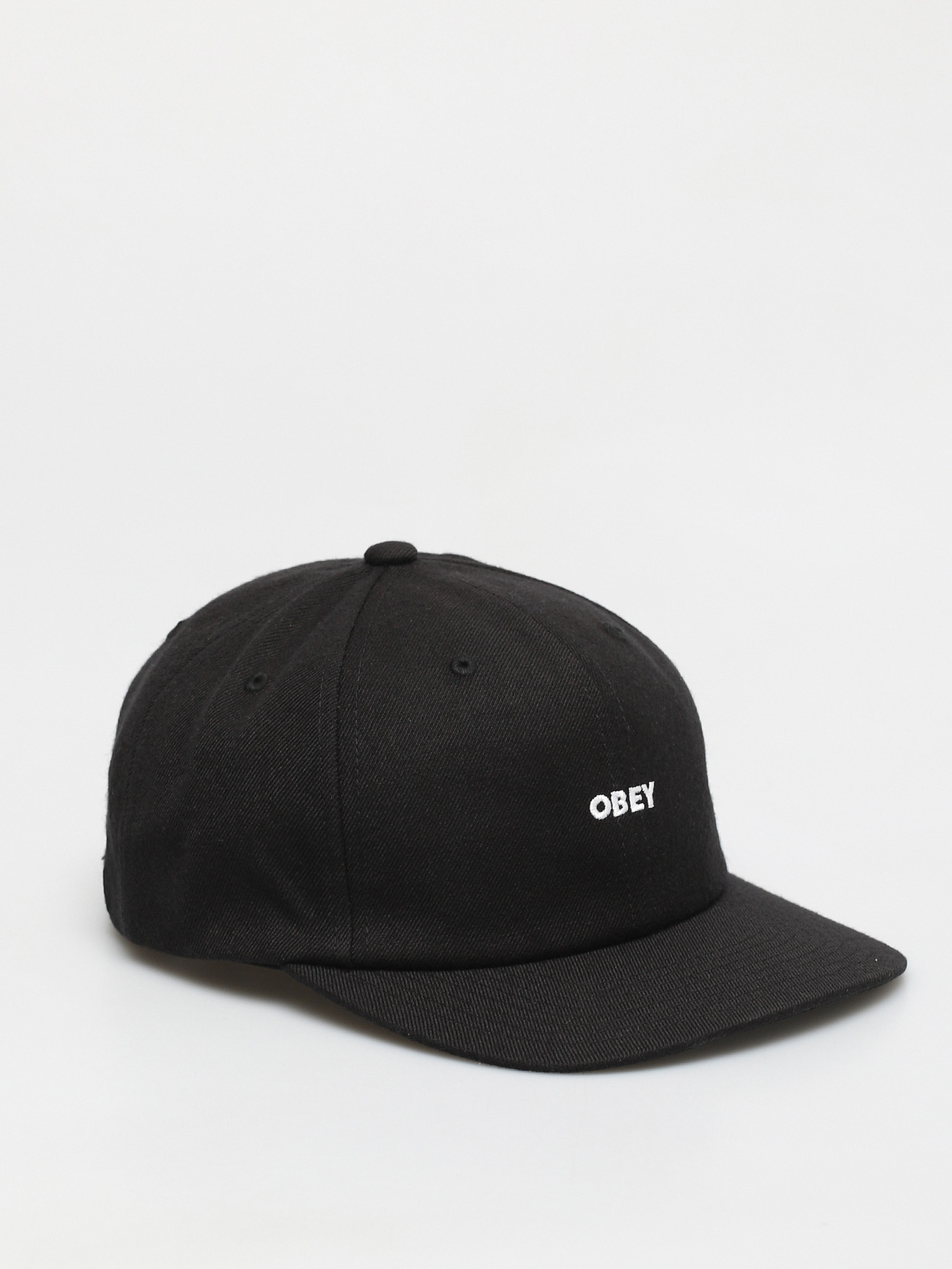 Czapka z daszkiem OBEY Serge 6 Panel ZD (black)