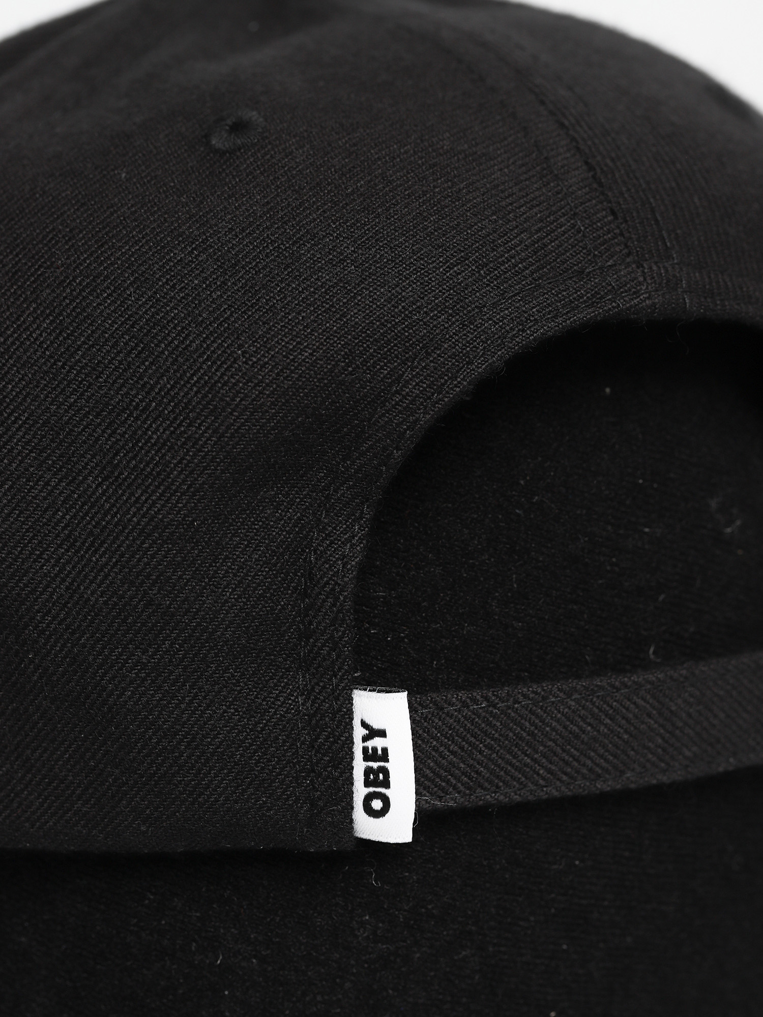 Czapka z daszkiem OBEY Serge 6 Panel ZD (black)