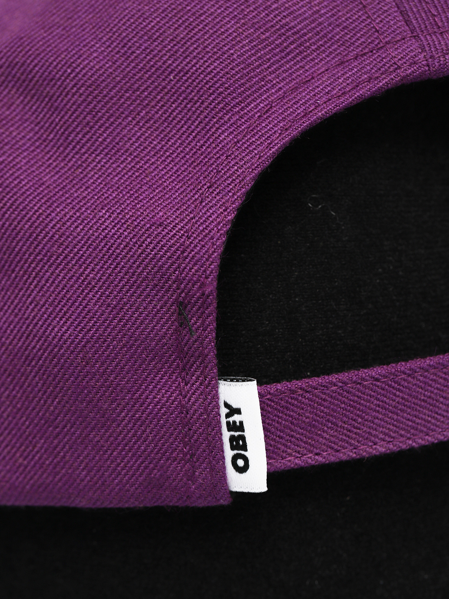 Czapka z daszkiem OBEY Serge 6 Panel ZD (purple magic)
