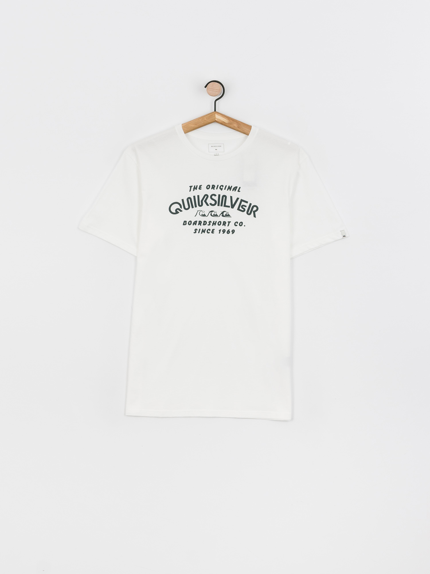 T-shirt Quiksilver Wider Mile (white)