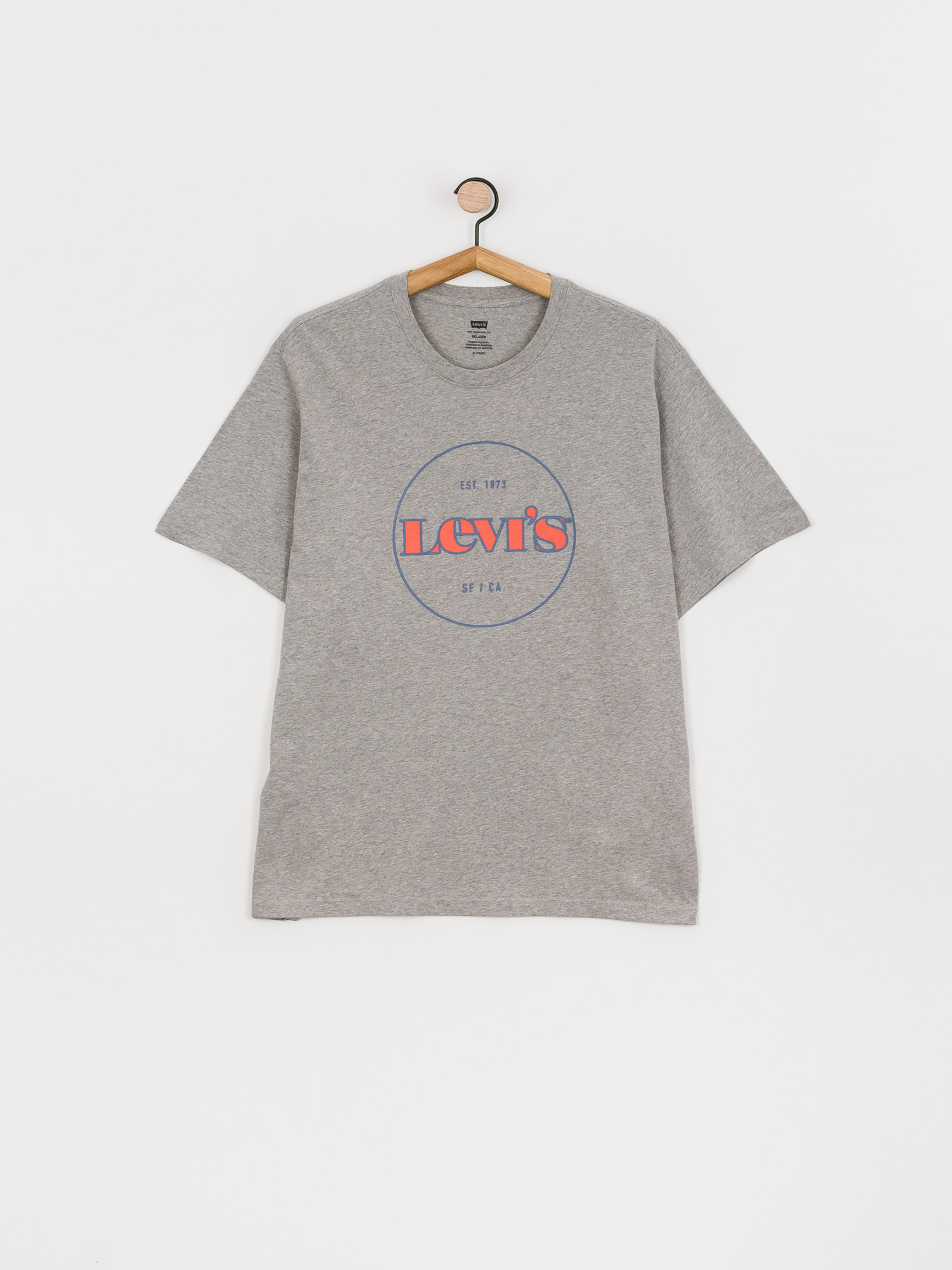 T-shirt Levi's® Relaxed Fit (mv logo midtone heather)