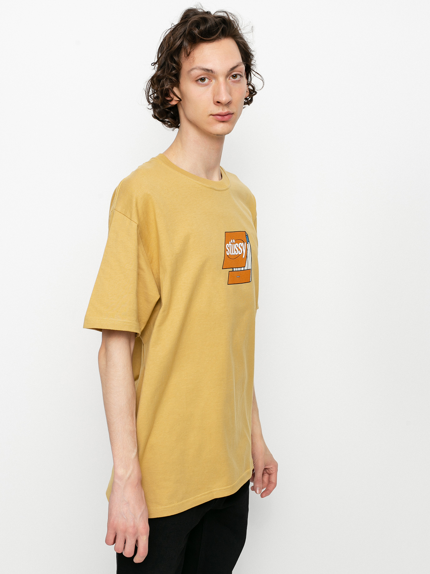 T-shirt Stussy Matchbook (khaki)