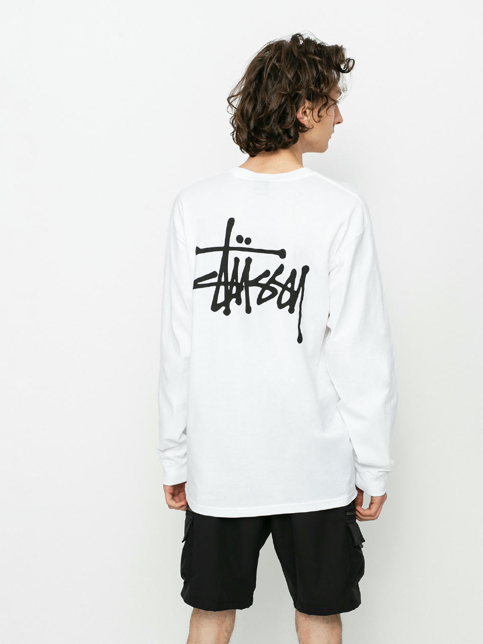 Longsleeve Stussy Basic Stussy (white)