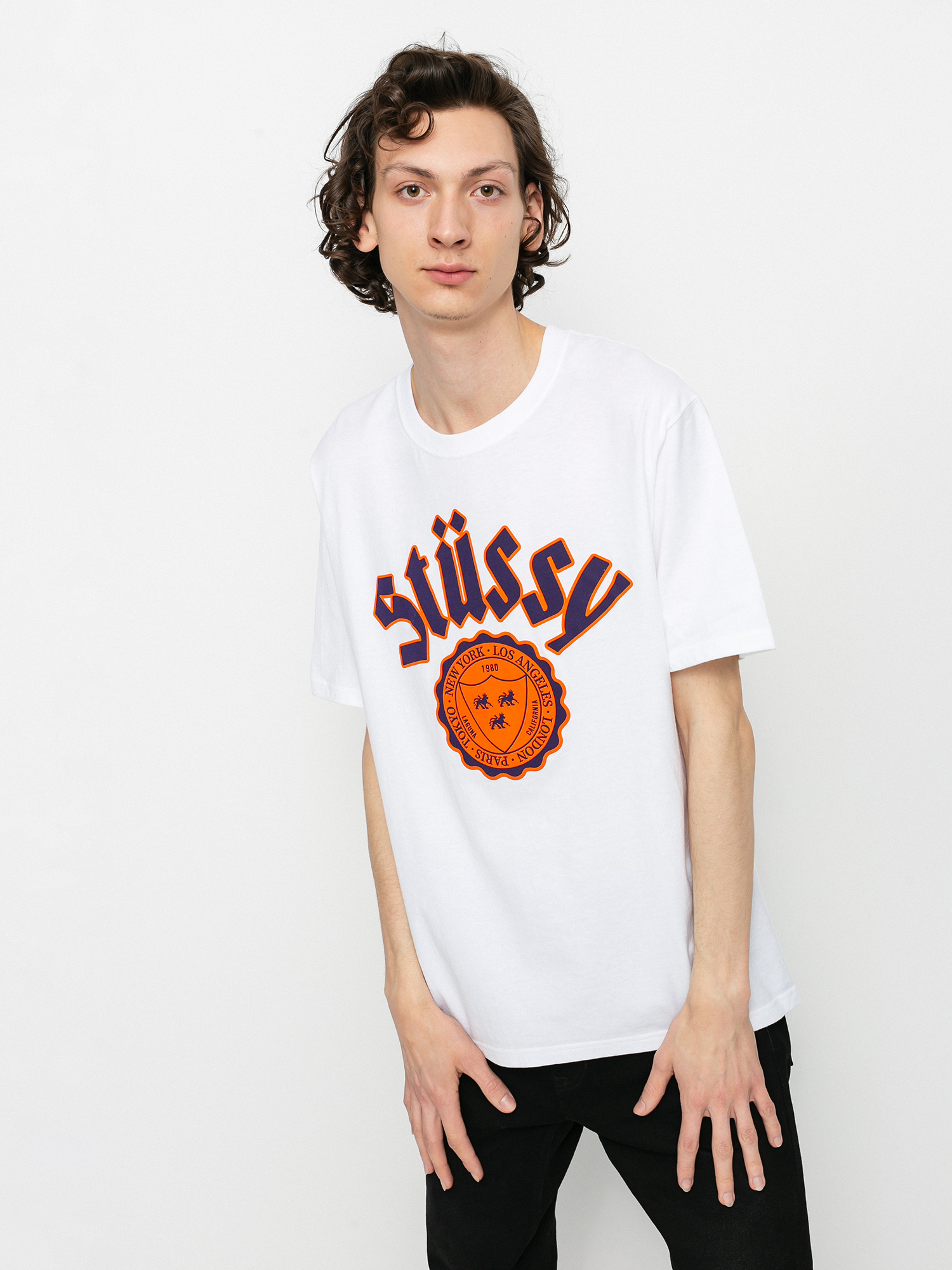 T-shirt Stussy City Seal (white)