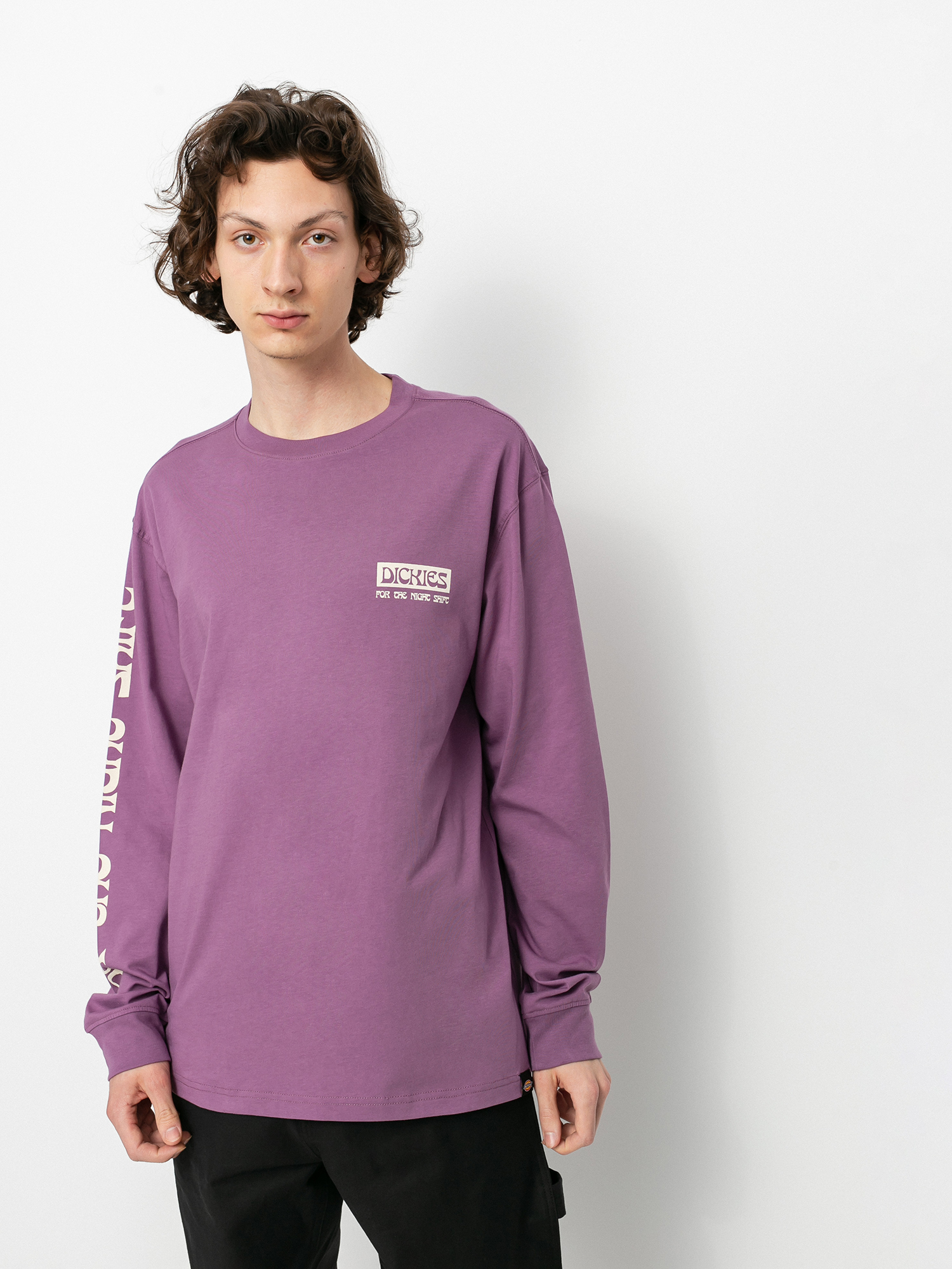 Longsleeve Dickies Willernie (purple gumdrop)