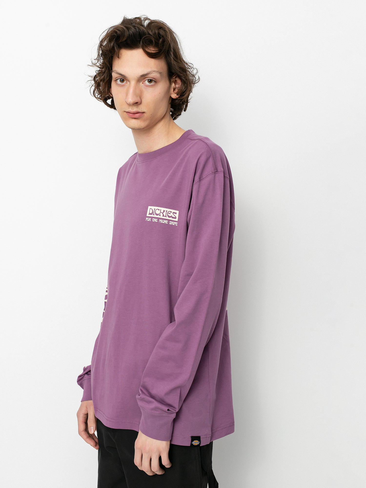 Longsleeve Dickies Willernie (purple gumdrop)