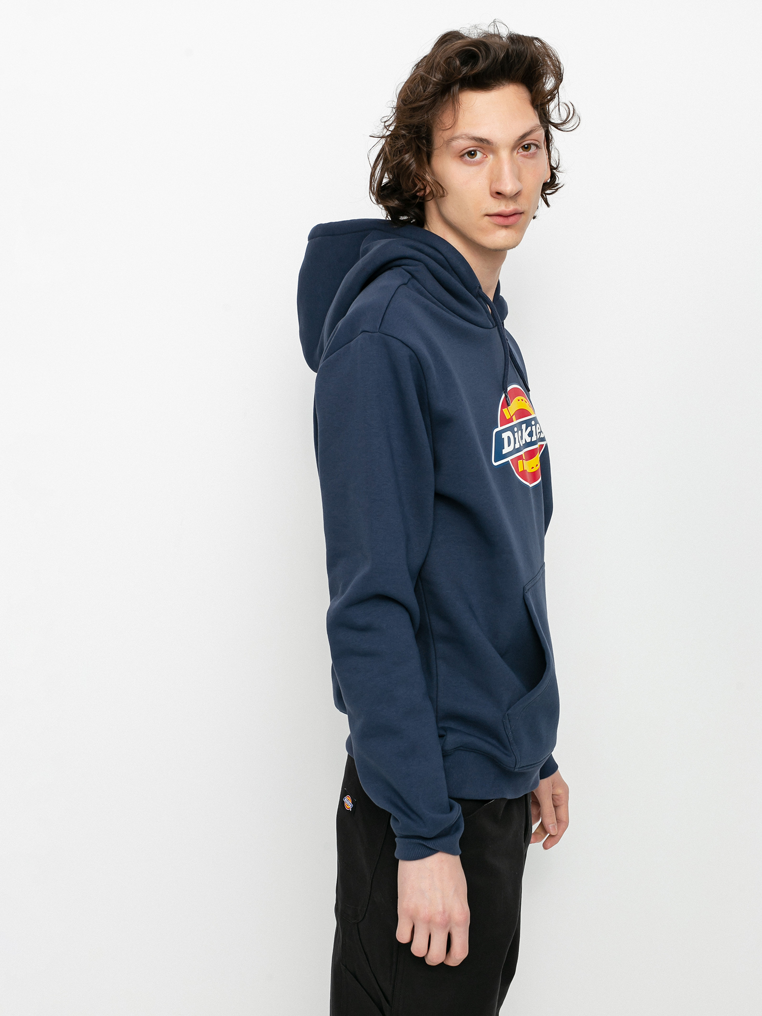 Bluza z kapturem Dickies Icon Logo HD (navy blue)