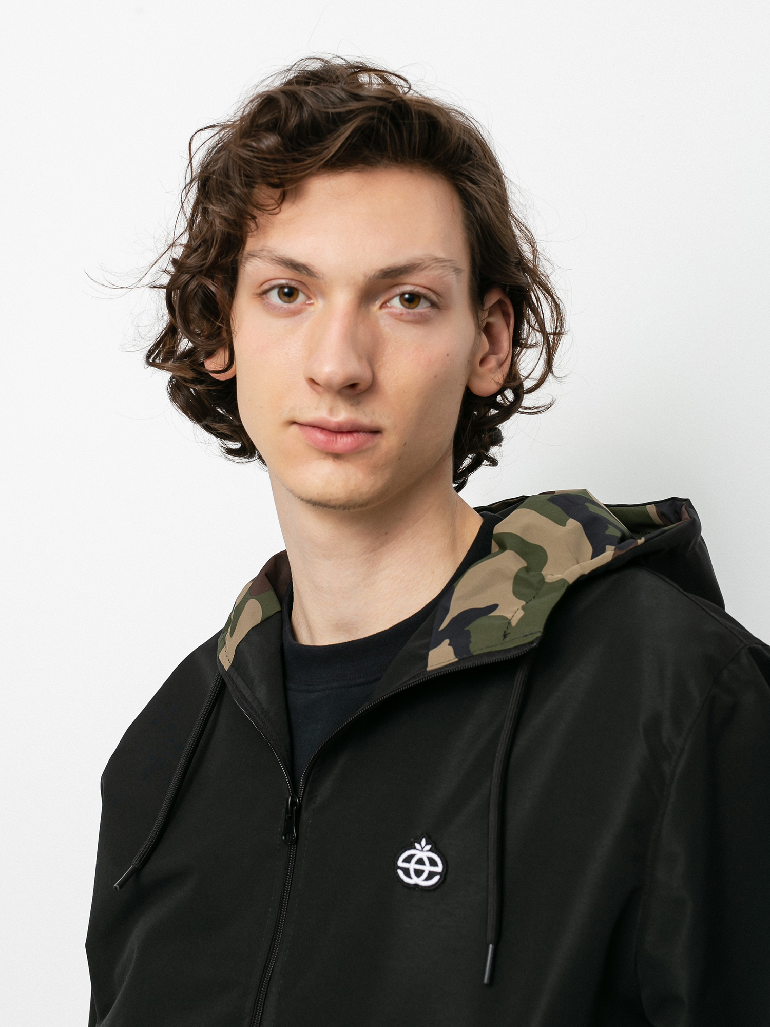 Kurtka Elade Rainforest Summer (black/camo)